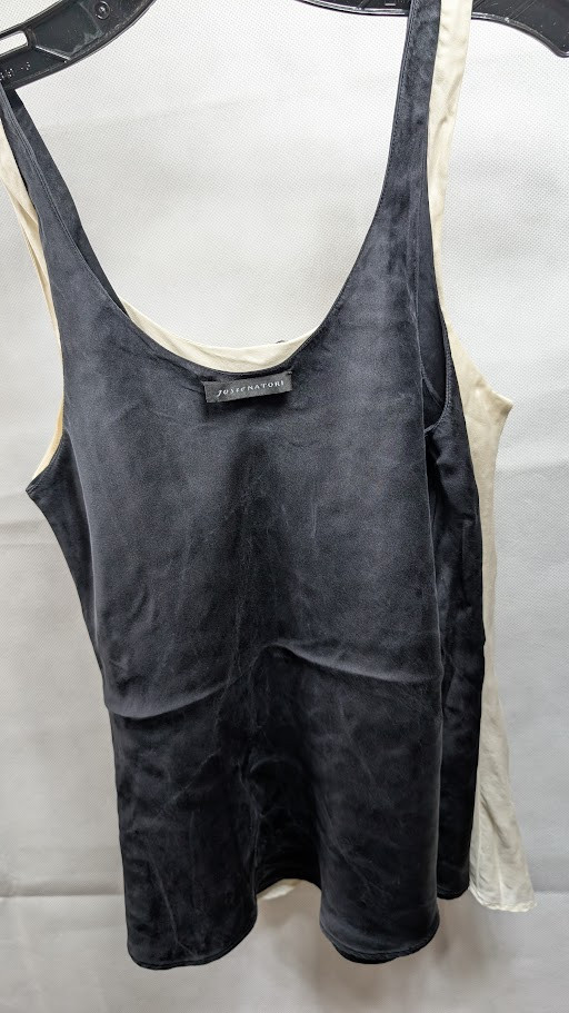 2 Josie Natori Womens Silk Camisole size XS Sleepwear Key Double Layer hand wash