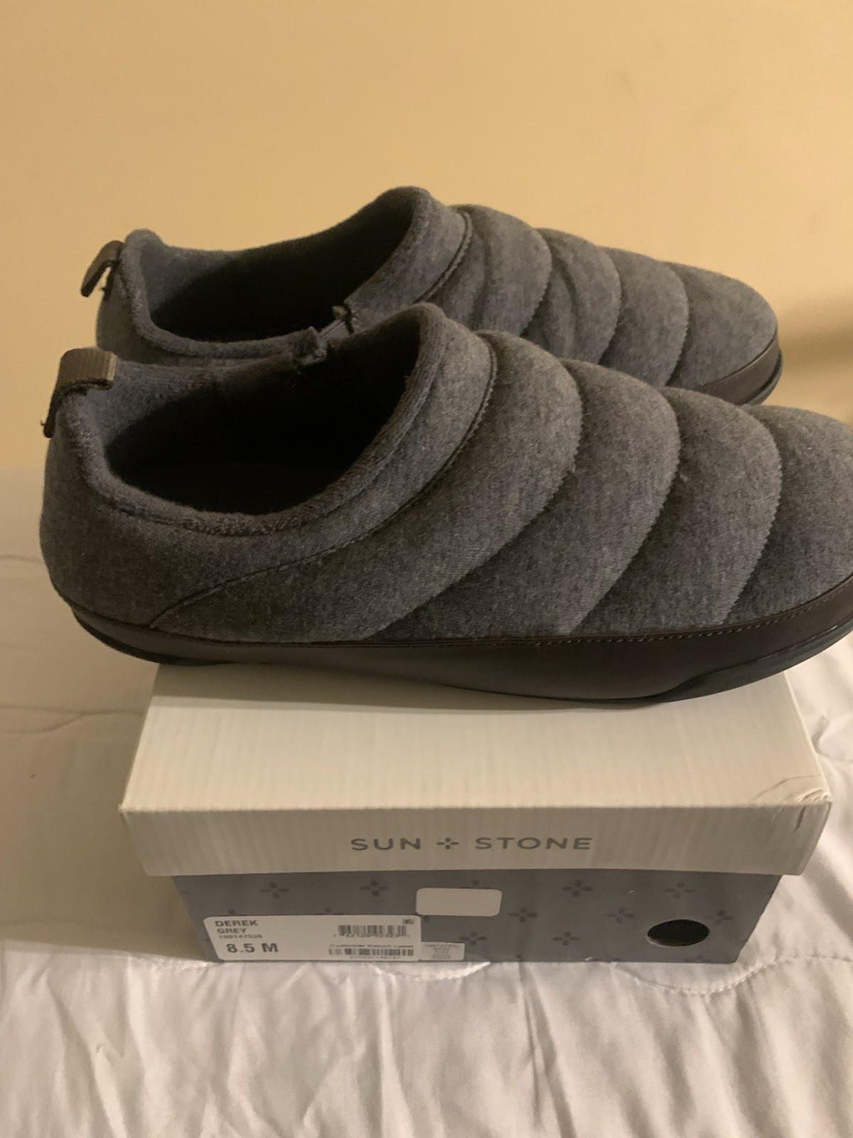 sun stone mens shoes Derek Grey