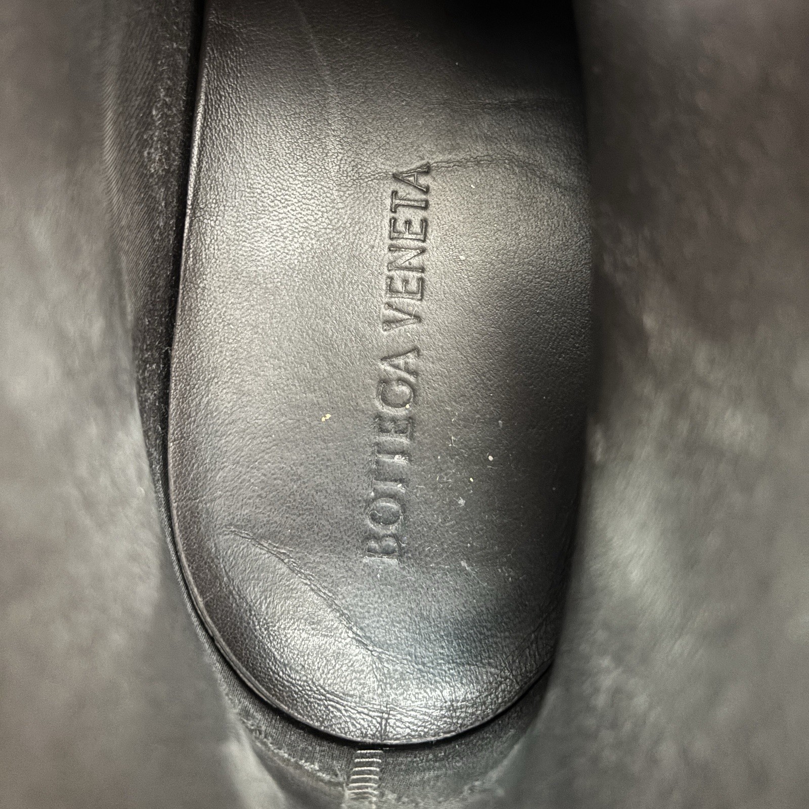 Bottega Veneta Brown Rubber Rain Puddle Boots Size 8 EU 41
