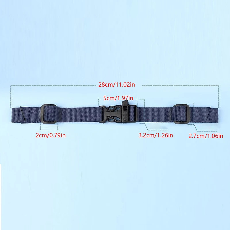 Backpack Chest Bag Strap Harness Adjustable Shoulder Strap for Bag Outdoor Campi