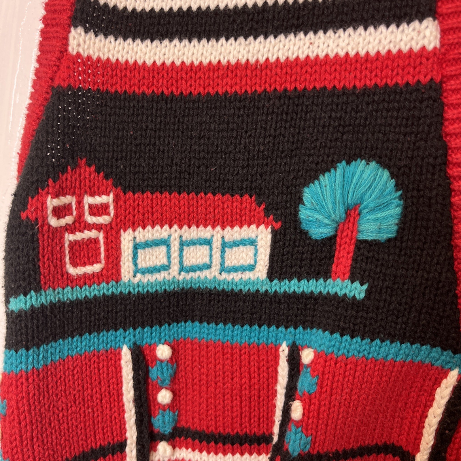Koret Vintage Women’s Multicolor Cardigan Argyle Knit Sweater Vest Sz S Cabin