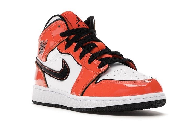 Jordan 1 Mid Turf Orange GS BQ6931-802