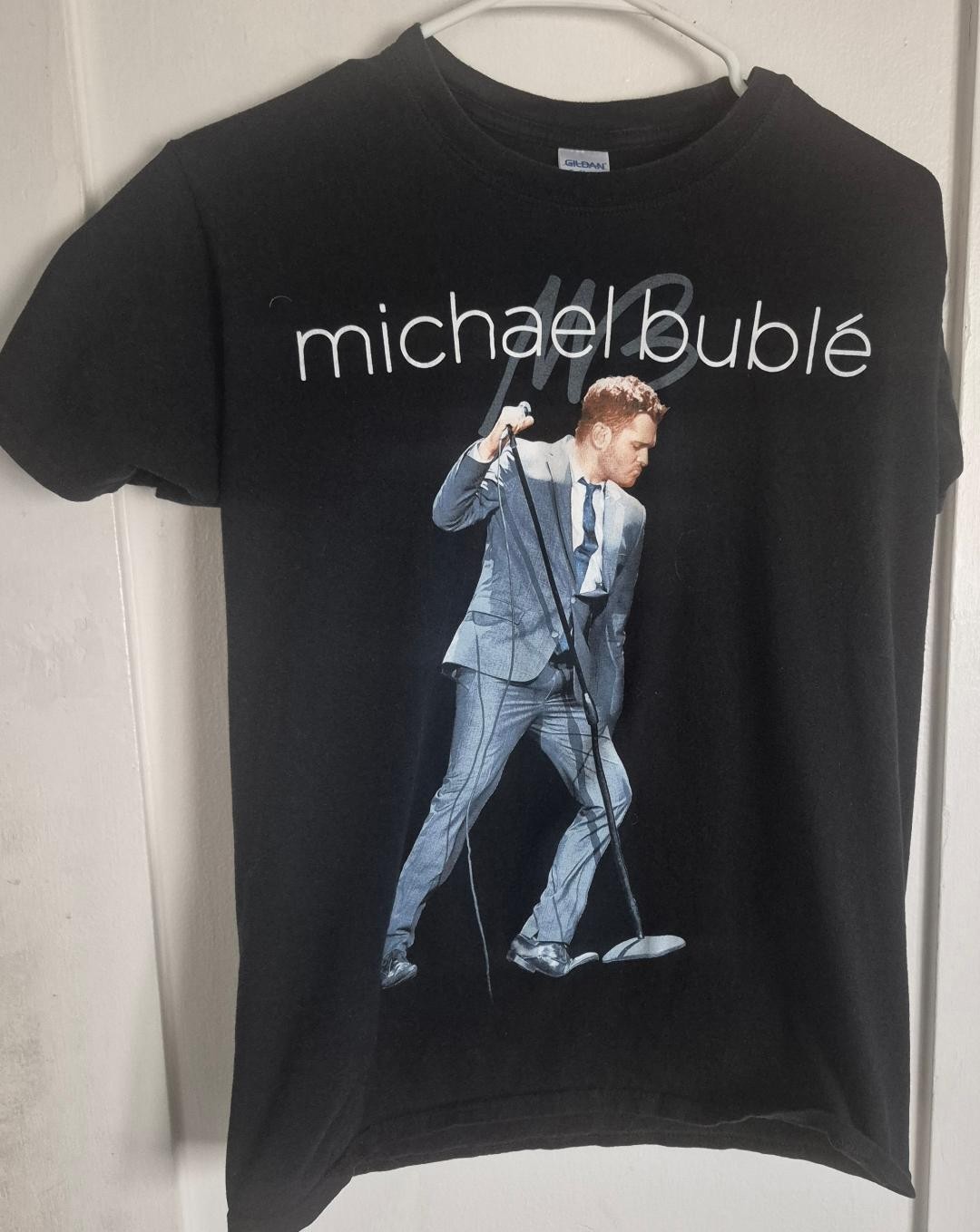 Michael Buble CONCERT tour T shirt cd lp LONDON & DUBLIN Shows M Medium