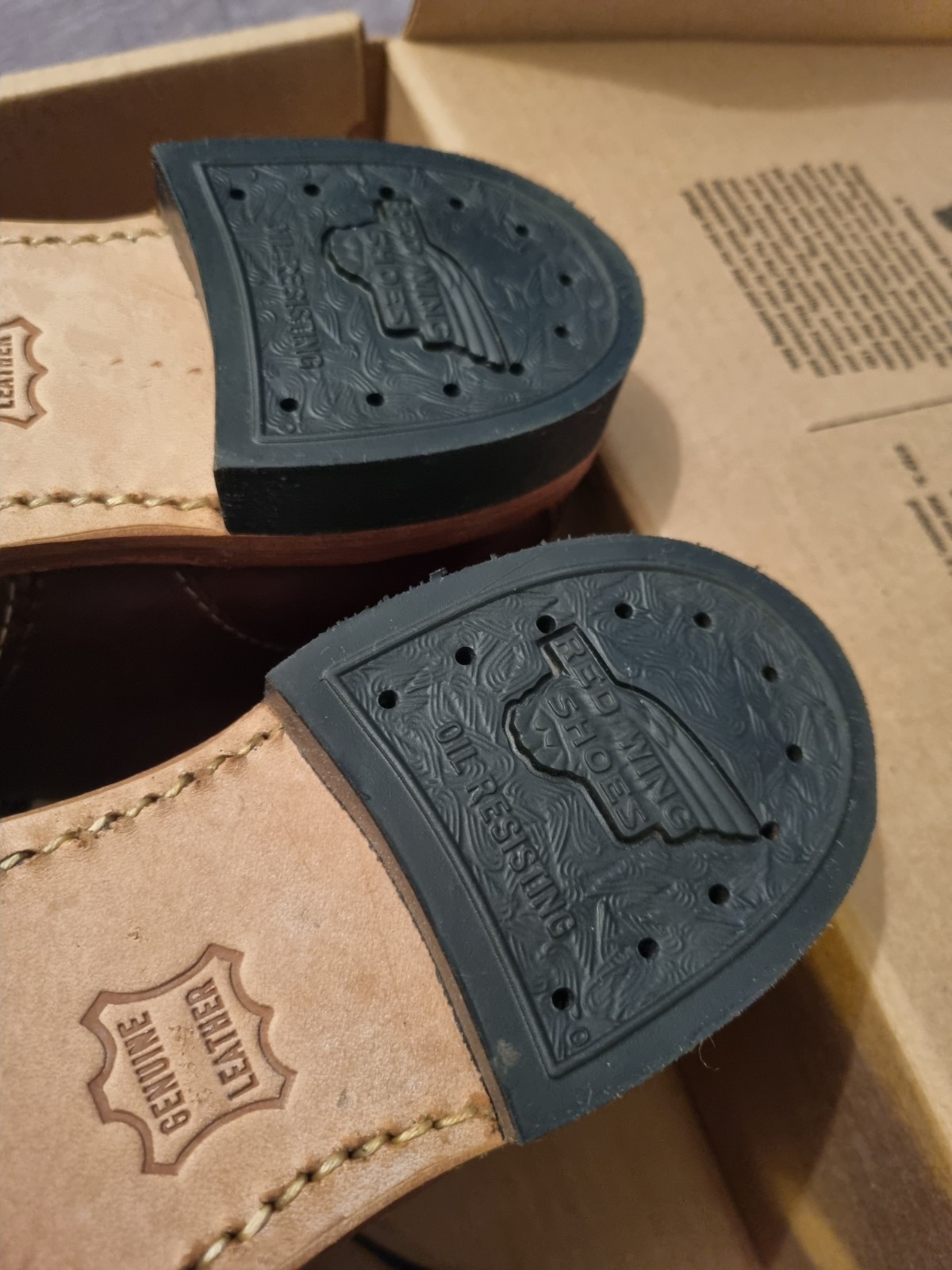 Redwing Heritage Beckman cigar 9016 US8 D vintage
