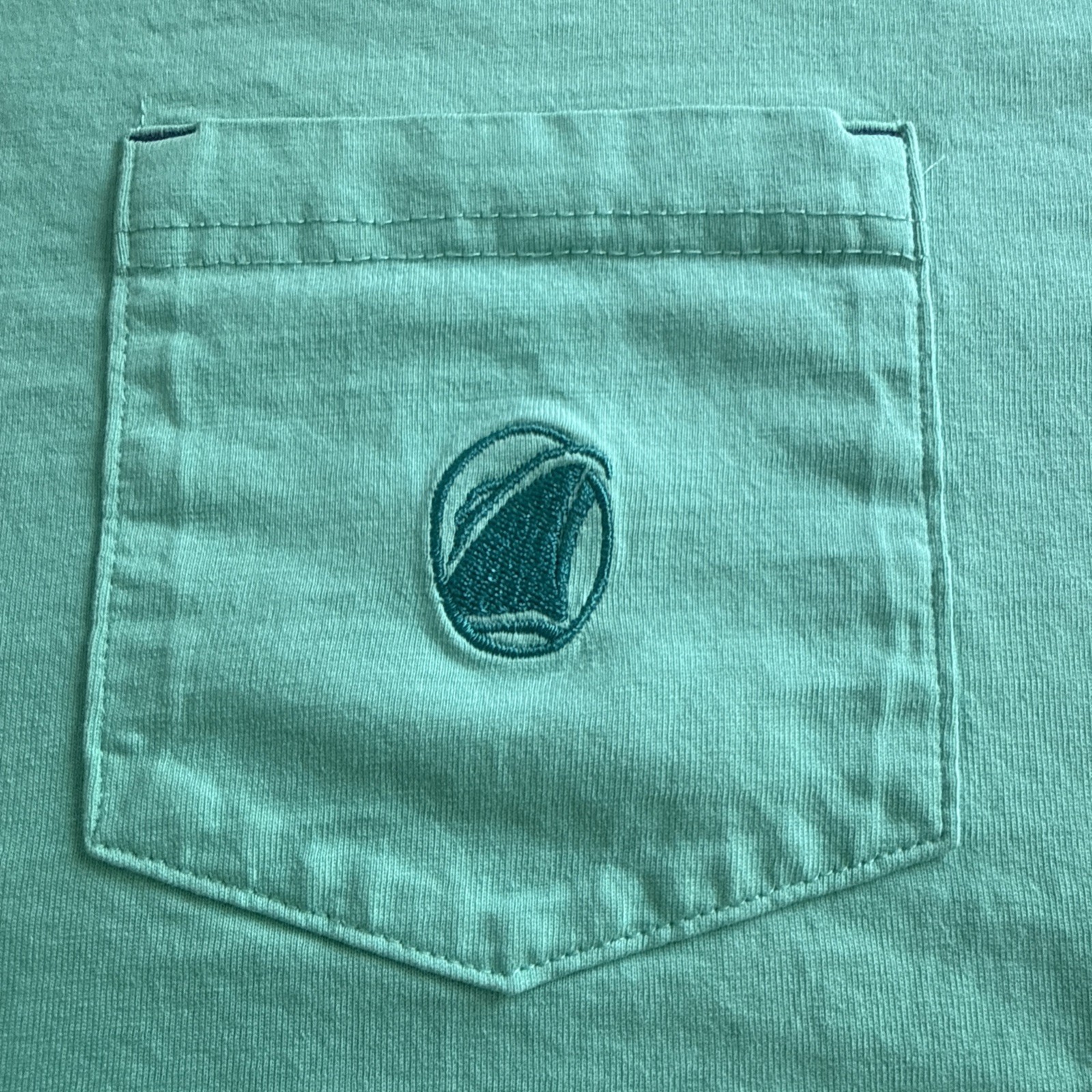 Holland America Line Mens Size XXL Light Neon Green Pocket Tee T-Shirt rare