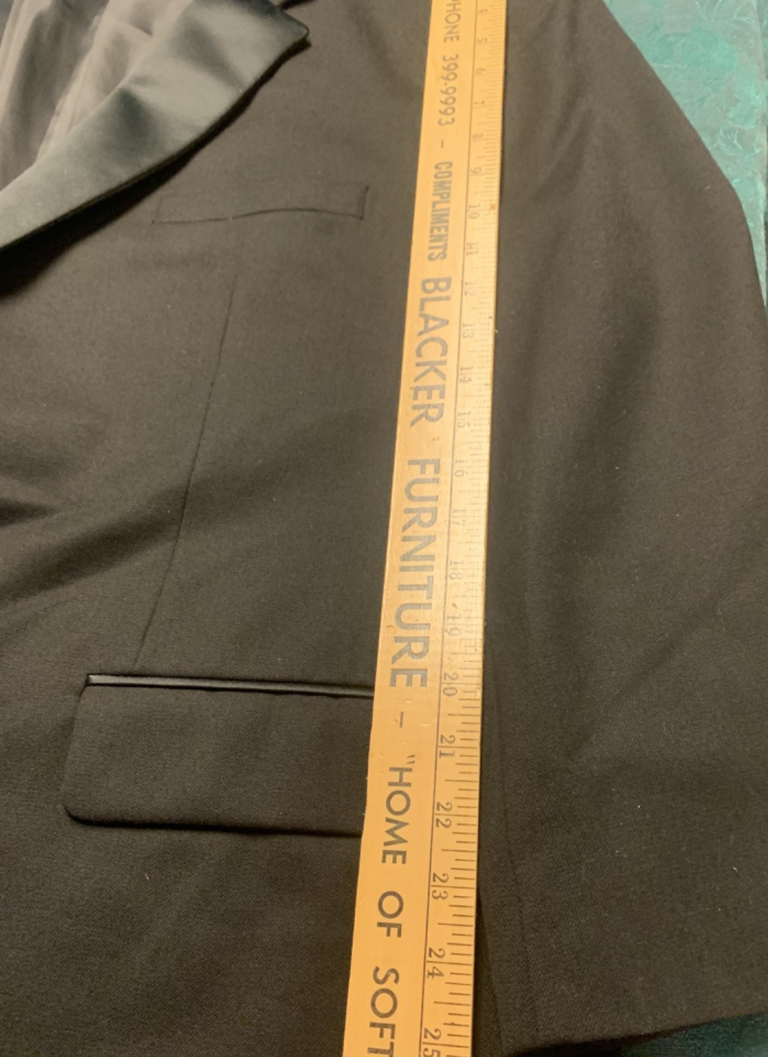 Versini Tuxedo & Cumberbun Black Size 52 Jacket 48 Pants 100% Worsted Wool