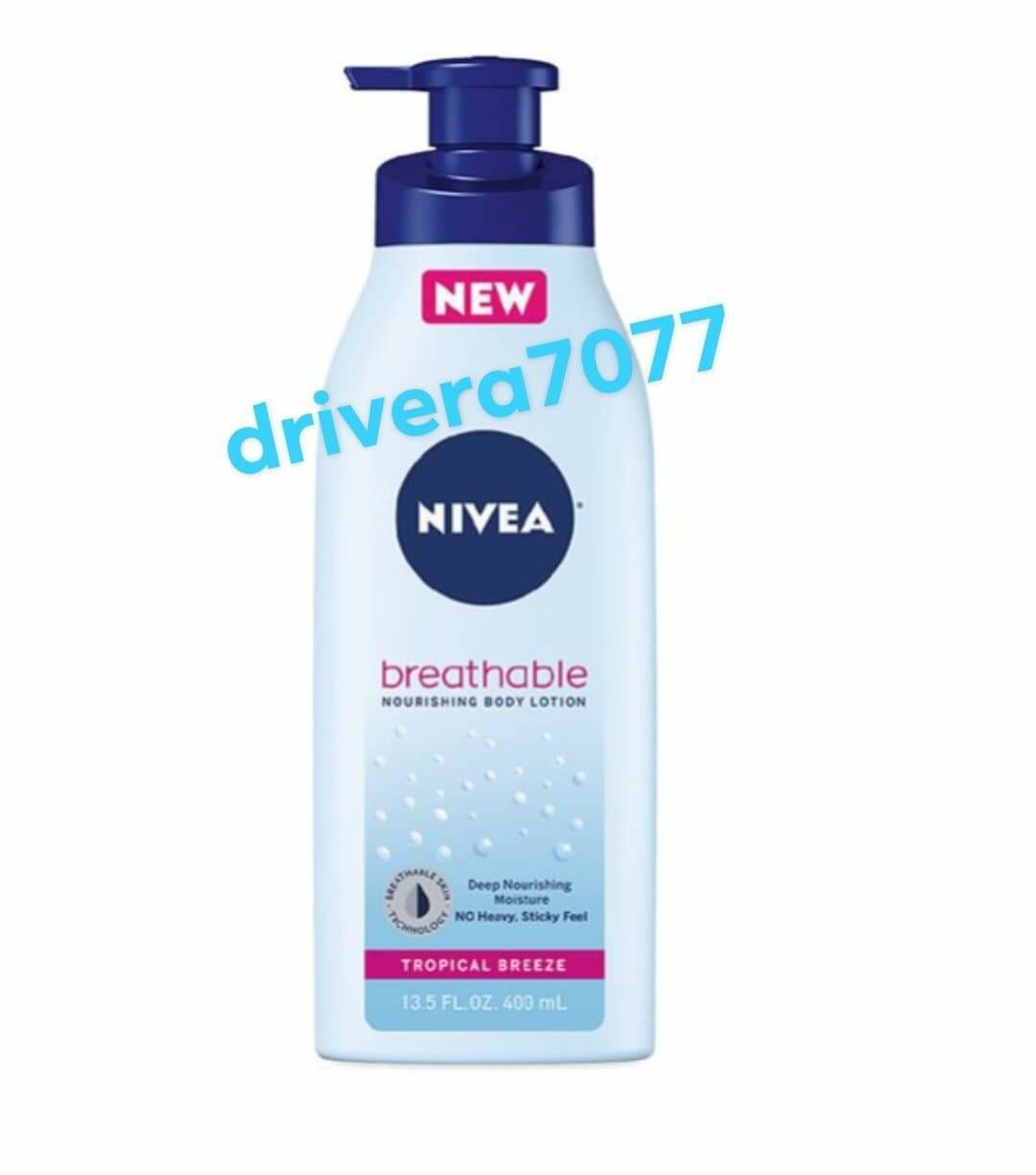 Nivea Breathable Nourishing Body Lotion Tropical Breeze