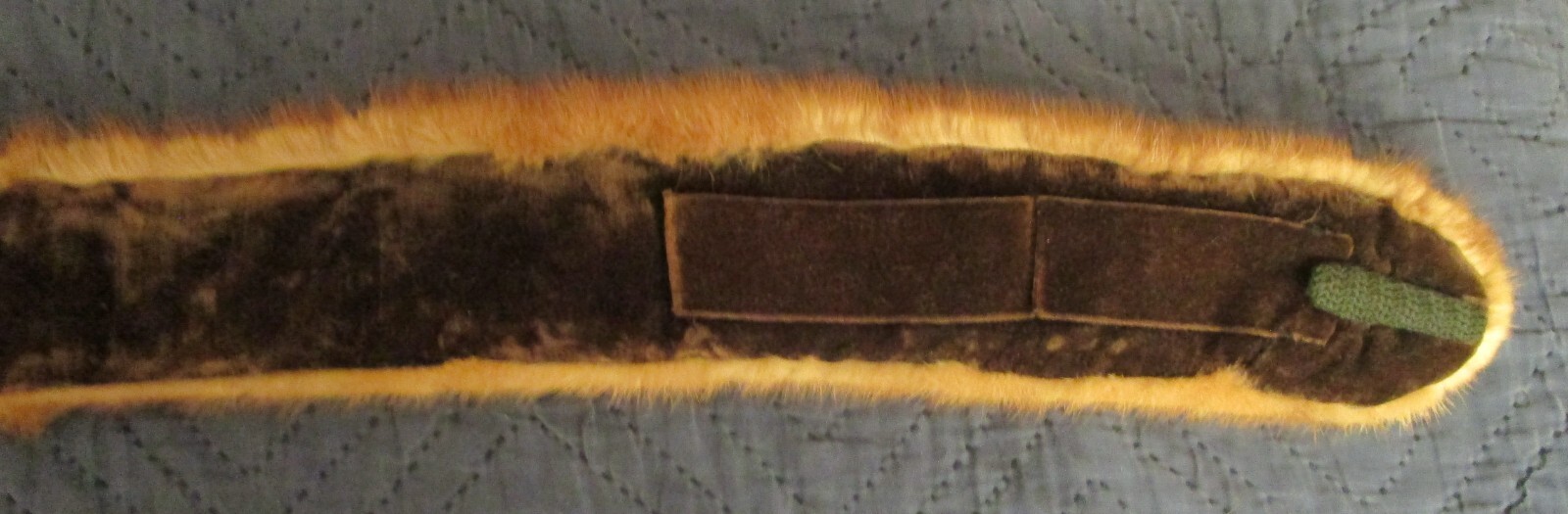 BROWN MINK BOA 36 1/2″ LONG 3 3/4 ” WIDE