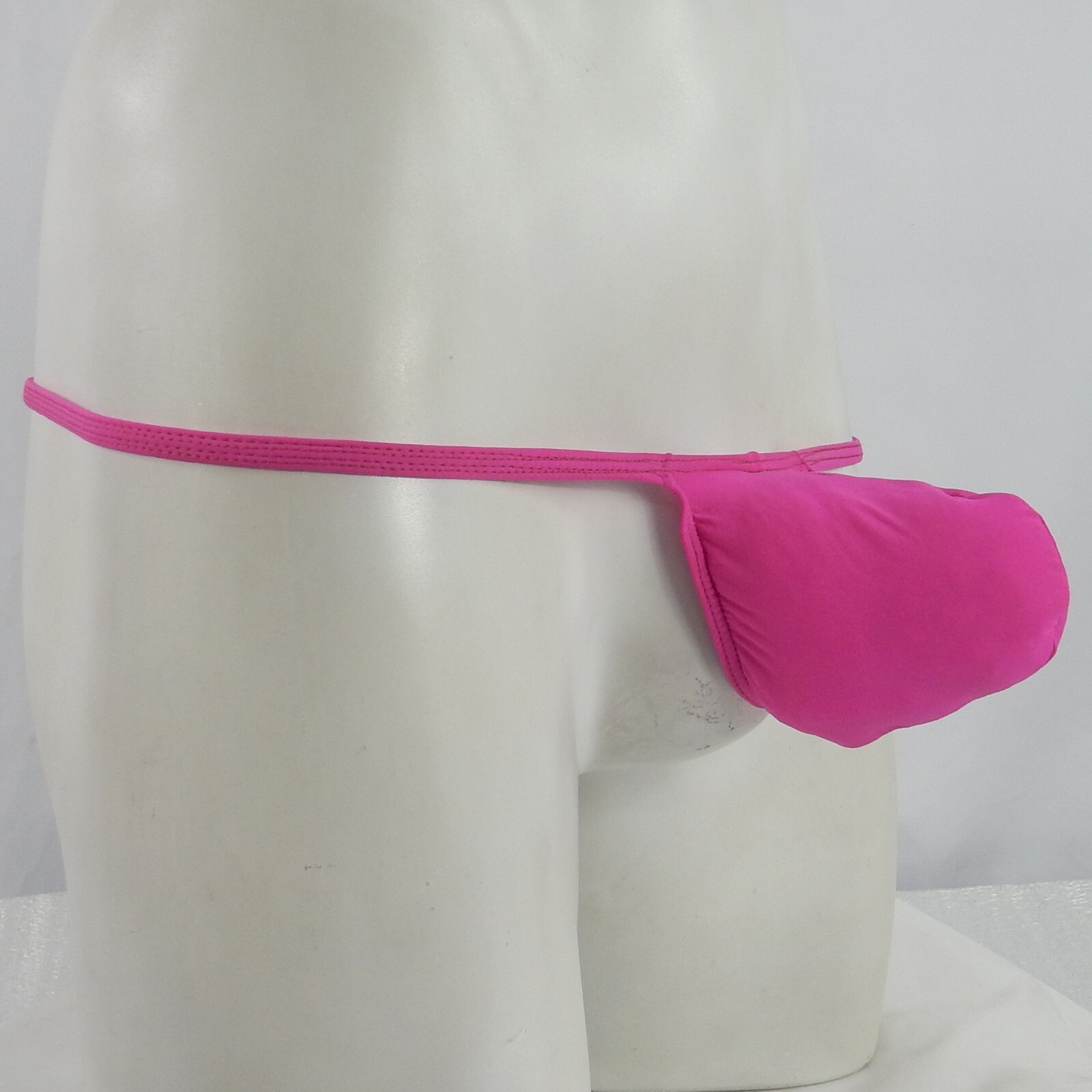 G1092 Mens Bulge Pouch String Thong Backless Jocks Contoured Pouch Silky Soft