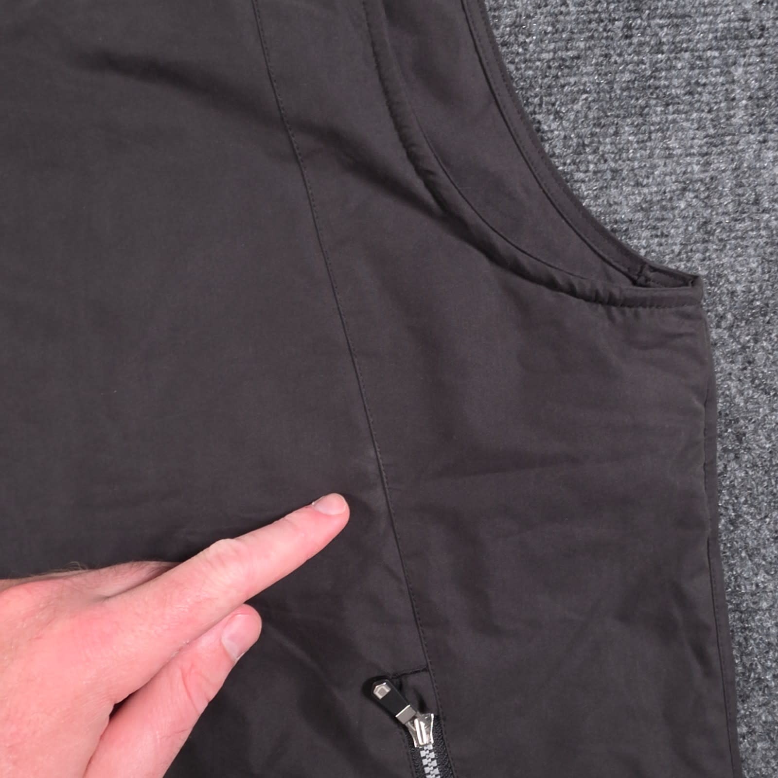 SCOTTeVEST 101 Travel Vest Mens XL Black Full Zip Multi Pocket Sleeveless