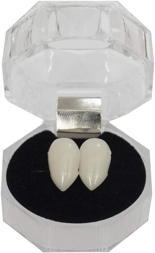 Cosplay 13mm Vampire Teeth Dentures Halloween Party Props Fangs 13mm