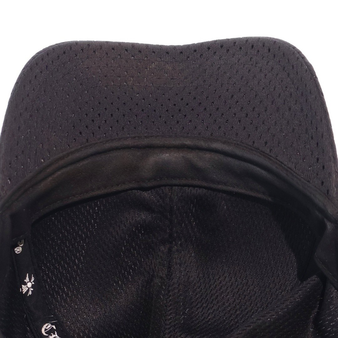 CHROME HEARTS MESH CAP CH Logo Embroidered Baseball Hat Black Used 9b4d84861874f