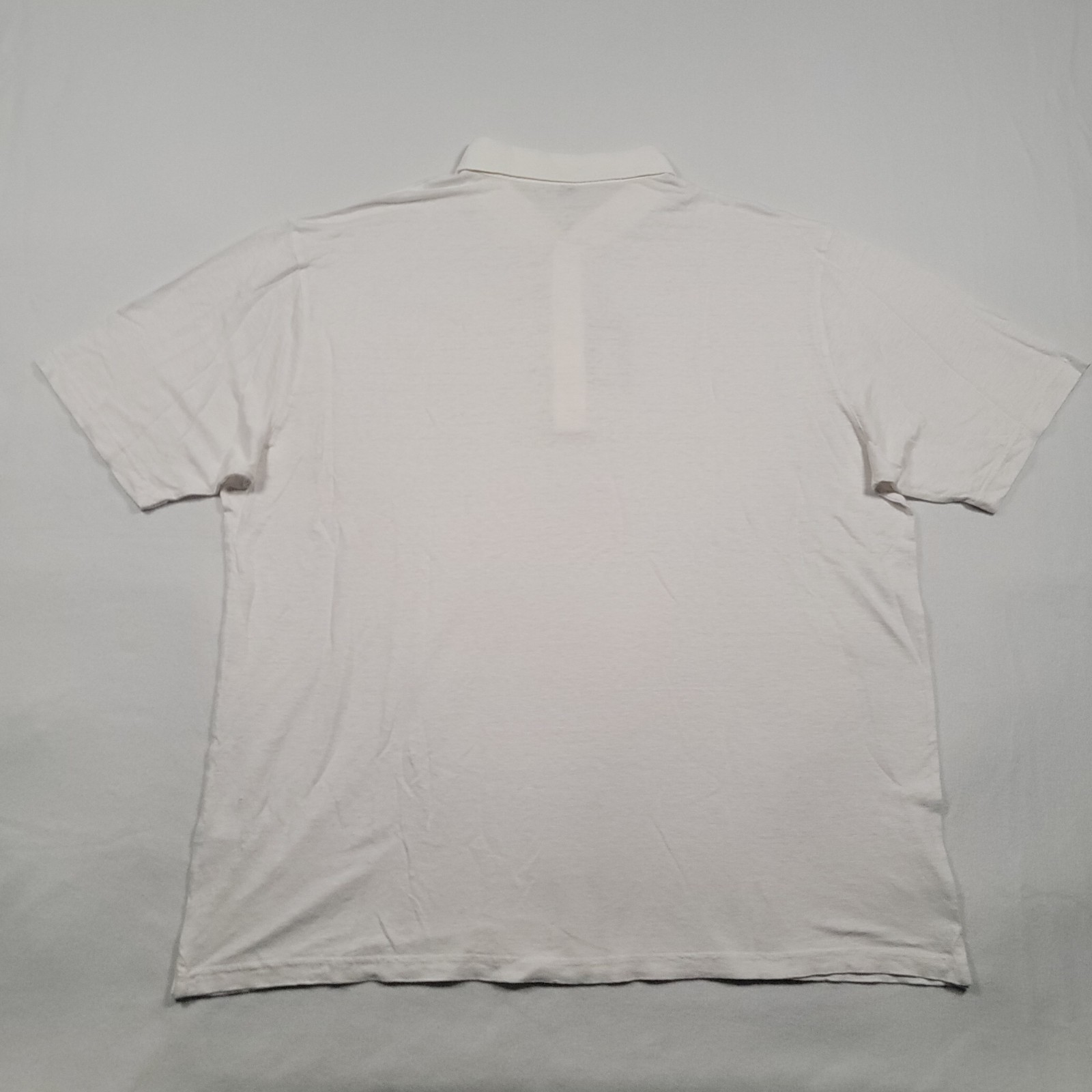 Peter Millar Crown Crafted Greystone Polo Men XXL White Almond 100% Linen