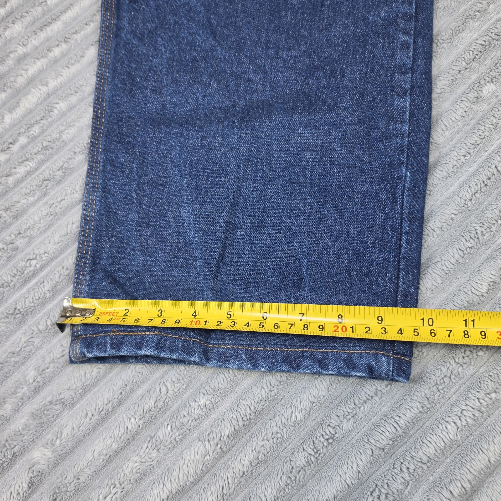 Tyndale FR Jeans Men 42×28 Blue Flame Resistant Cotton Arc F290T Denim blue