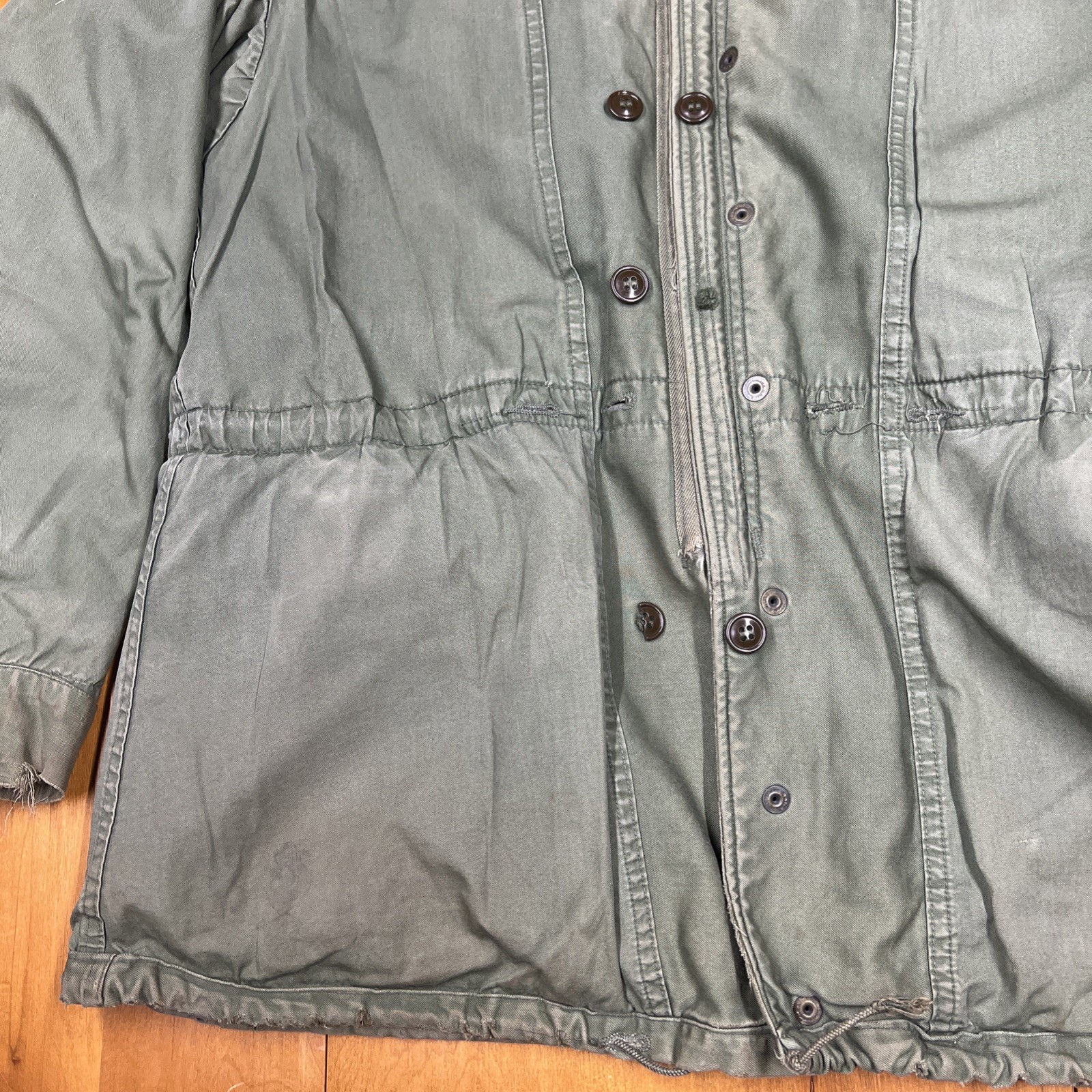 Korean War US Army Military Field Jacket M51 M-1951 Combat Cold Weather Medium
