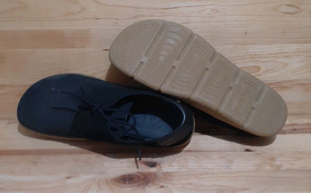 KALSO: DAWSON Men’s Earth Shoes Suede BLACK Negative Heel Size 11 NEW!!! W/BOX