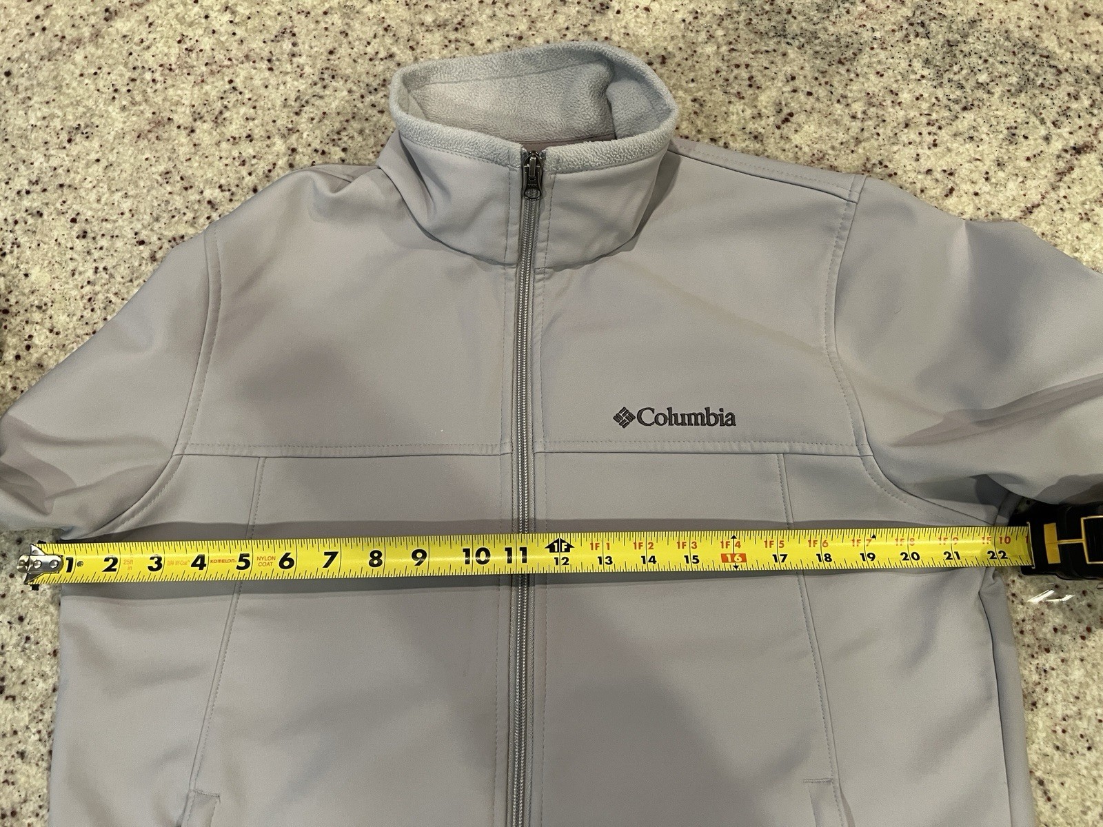 Columbia Bowen Lake II Softshell Jacket Gray Omni Shield Men’s Size Medium