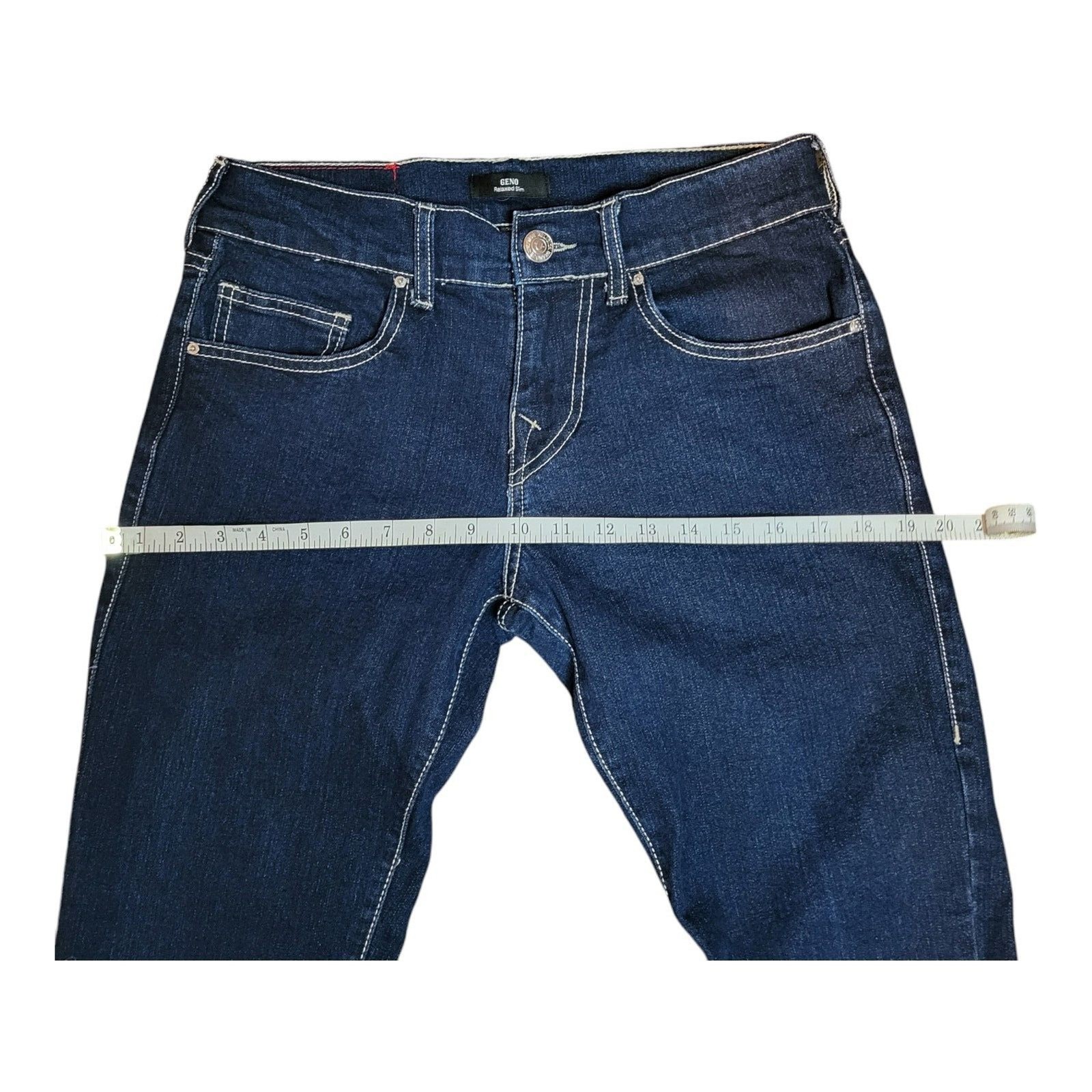 True Religion Jeans Mens 28 Geno NS Slim Dark Wash 28×31