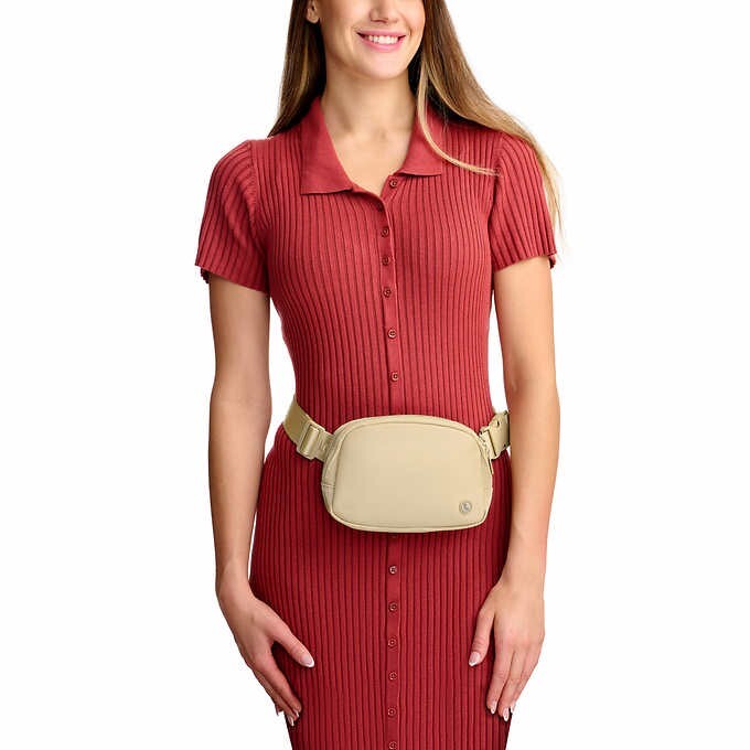 LOLE Unisex Belt Bag Black or Tan