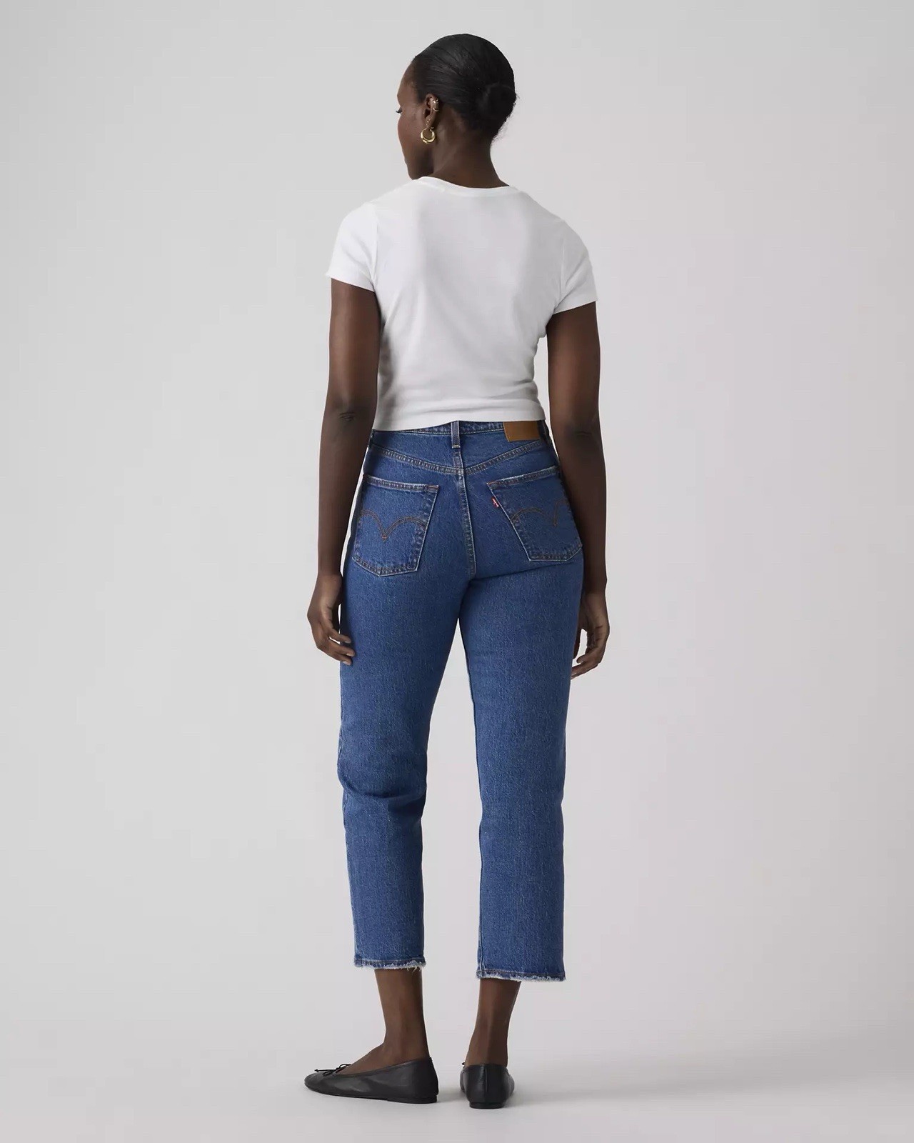 Levi’s Ribcage Straight Ankle Jeans Size 23×27 Slim High Rise Pant XXS 000