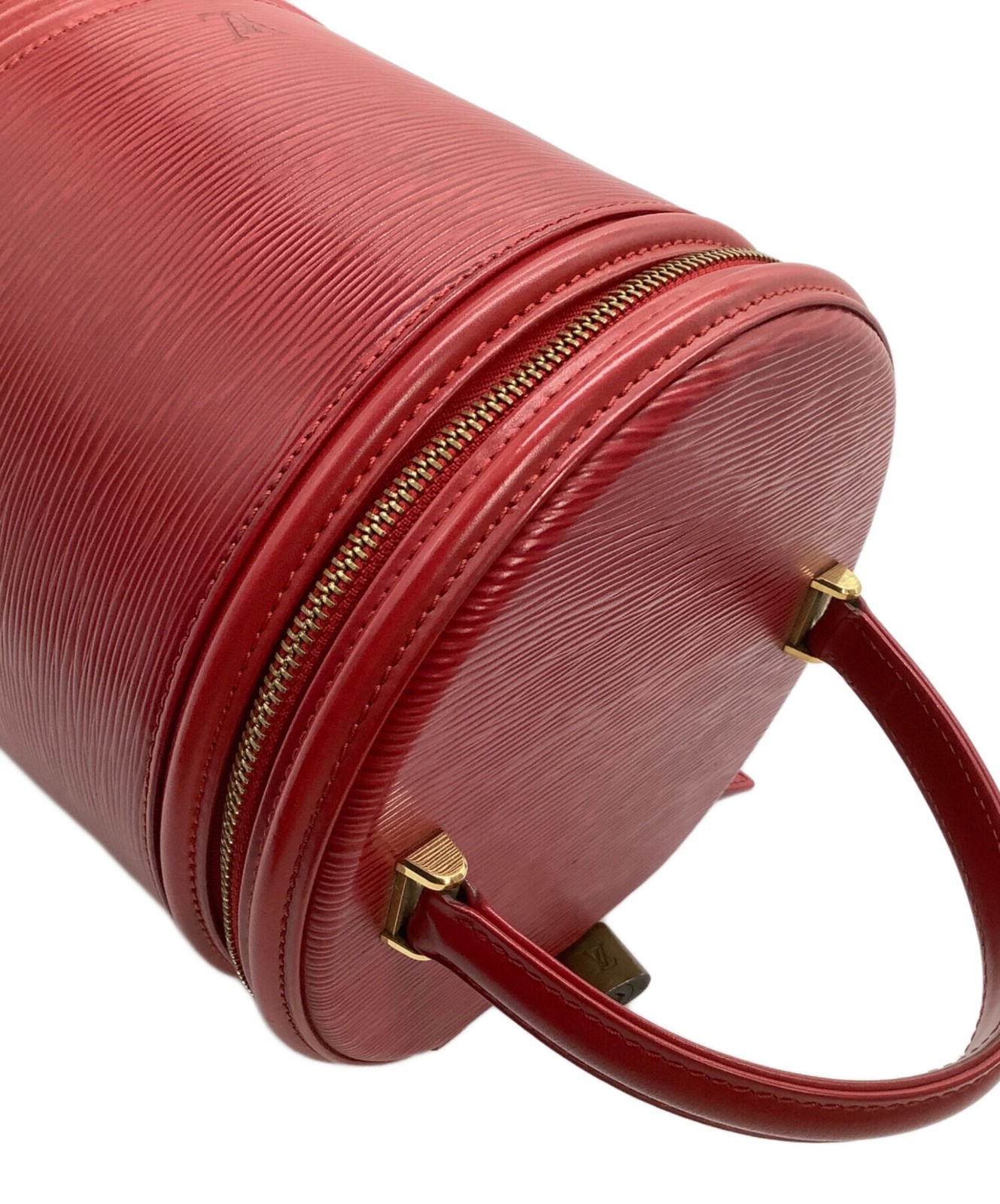 Louis Vuitton Vanity Bag Epi Cannes M48037 Epi Leather Red #TFB5286
