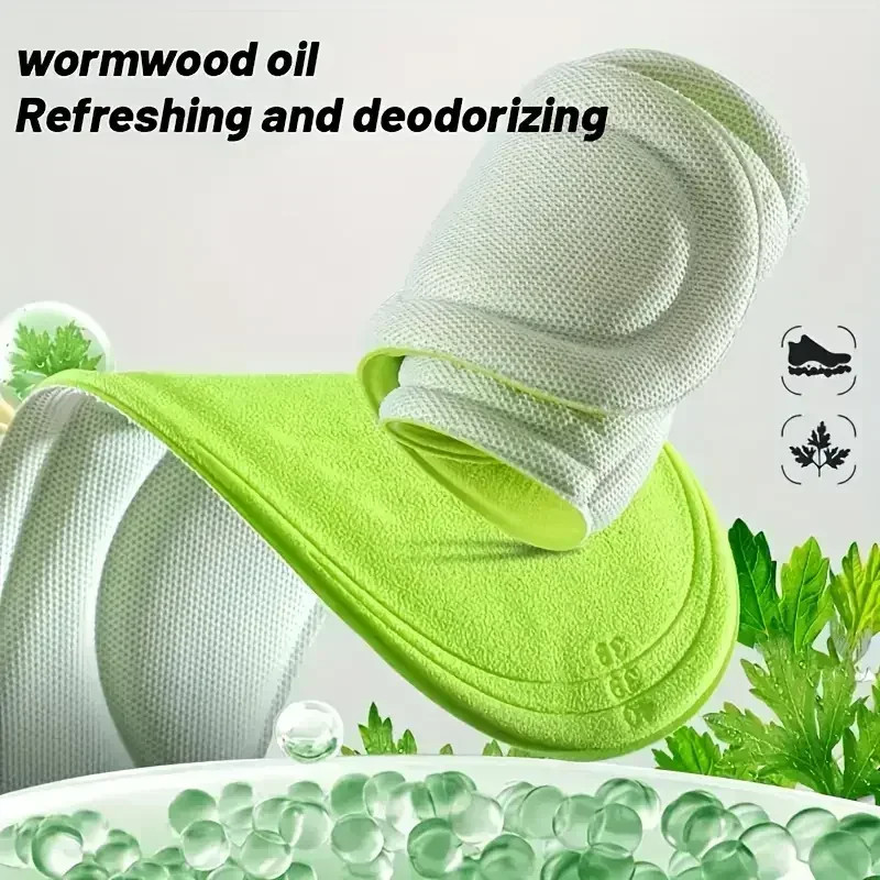 2/6pcs Soft Memory Foam Orthopedic Insoles Deodorizing Insole Shoes Sports Abso