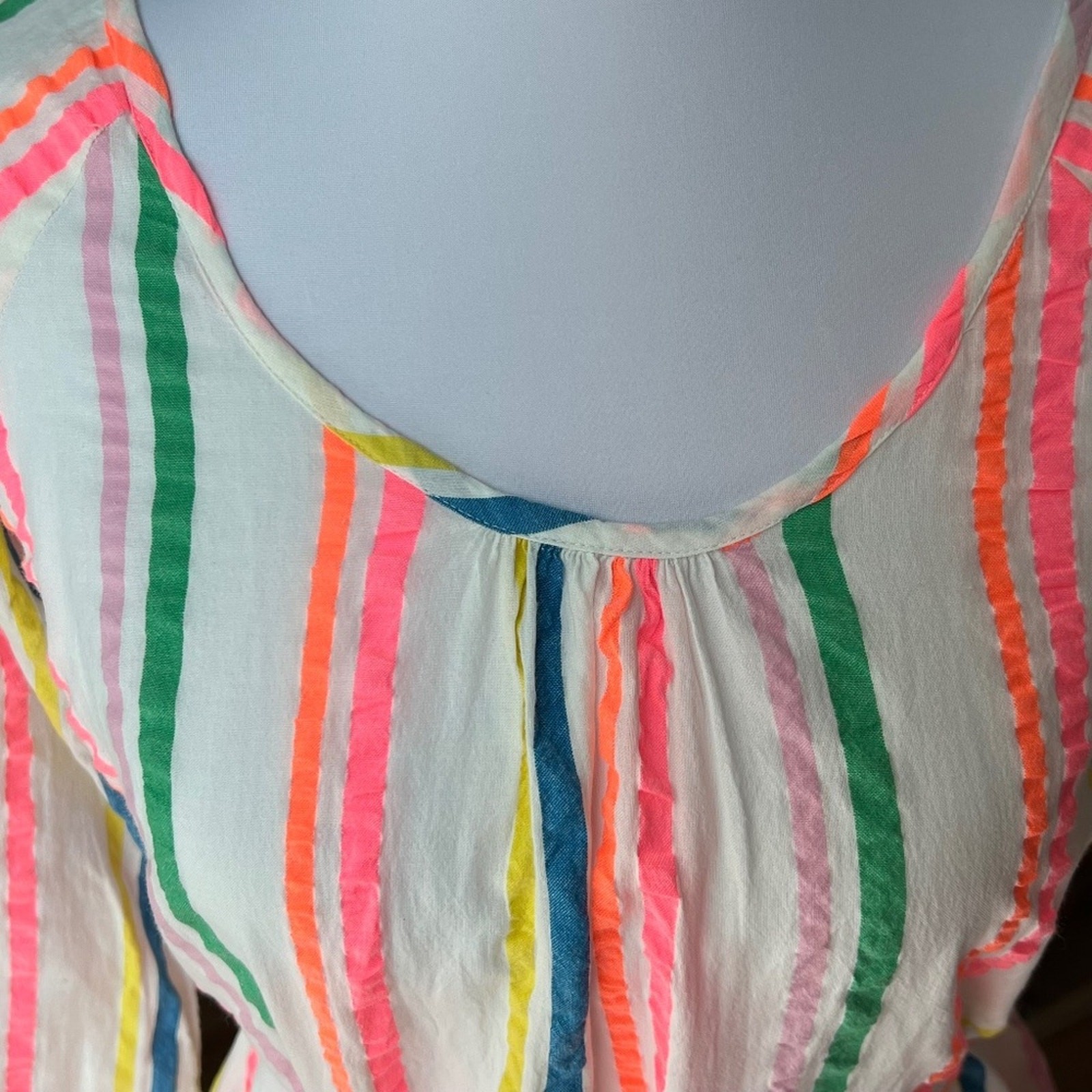 Boden Dress Small Cotton Midi dress XS Boho 2 Anthro Vacation Dress Cruise Flowy