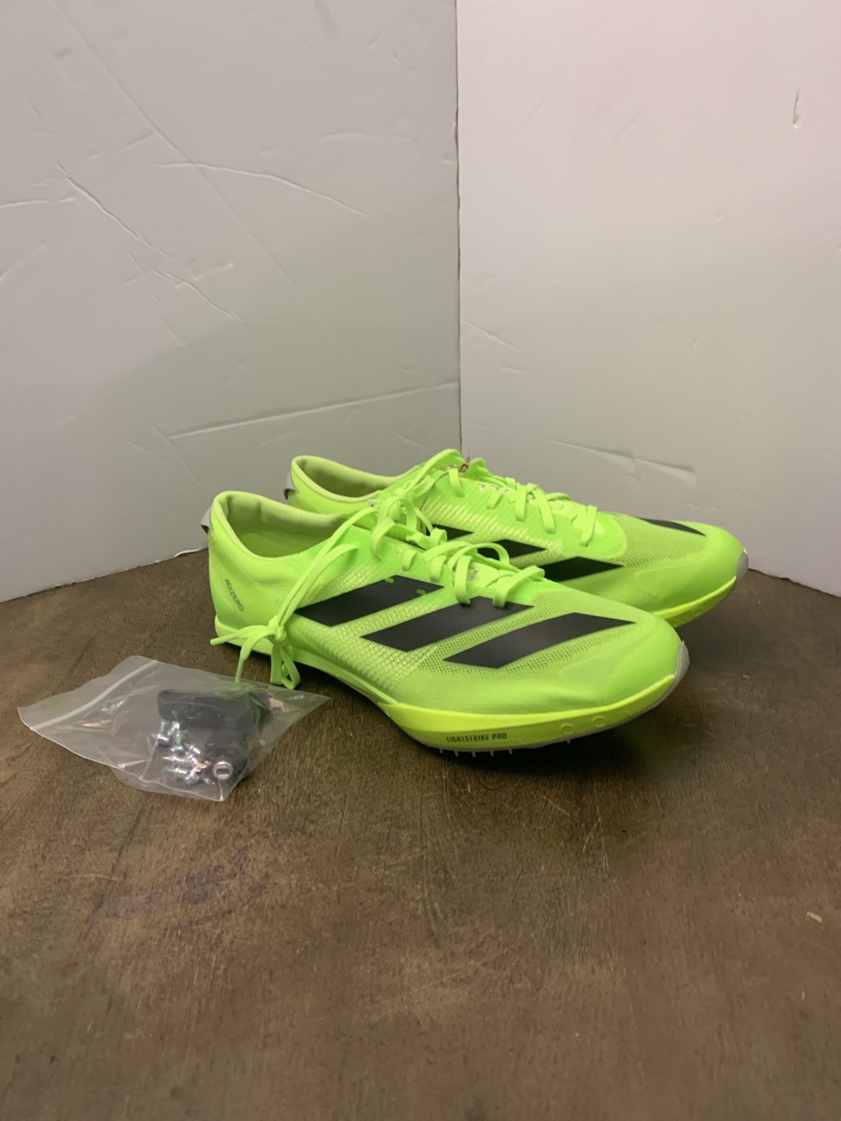 Adidas Adizero Finesse Lucid Lemon Track & Field Spikes Men’s 12.5 IG2018 NEW