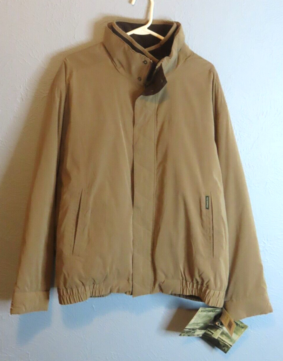Weatherproof Garment Co Men’s Microfibre Full Zip Coat Jacket XL NWT