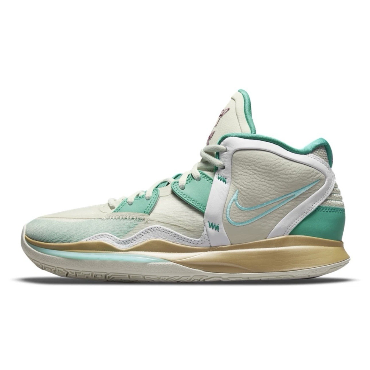 Nike Kyrie Infinity Golden Tribute Sue Bird Keep Sue Fresh Ivory Turquoise Sz 11