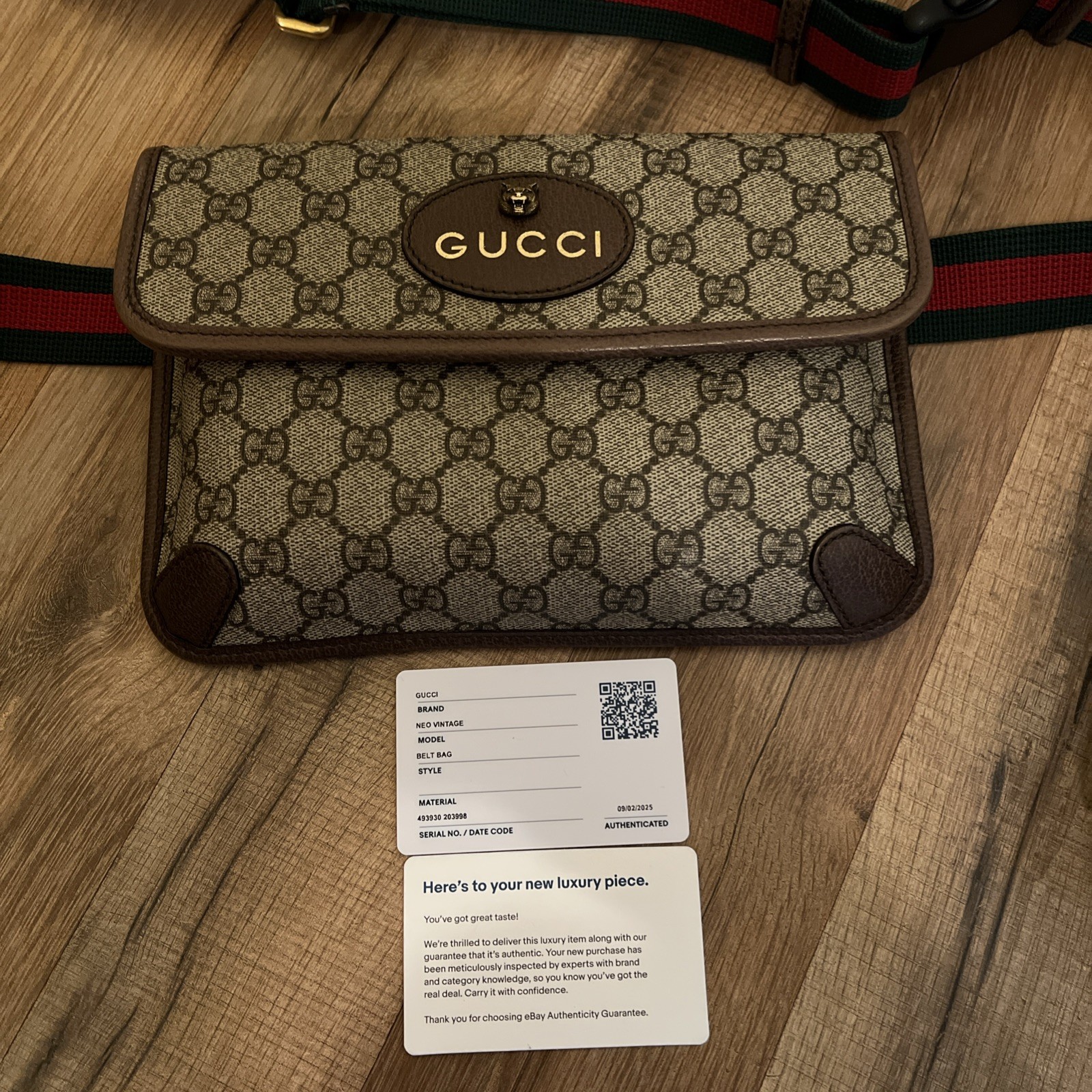 Gucci GG Supreme canvas belt bag