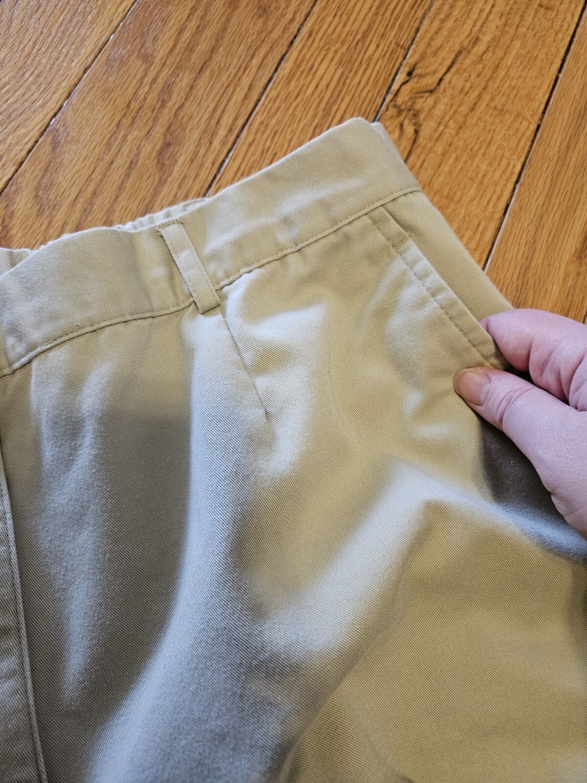 L.L. Bean 18 Reg Khaki Pants
