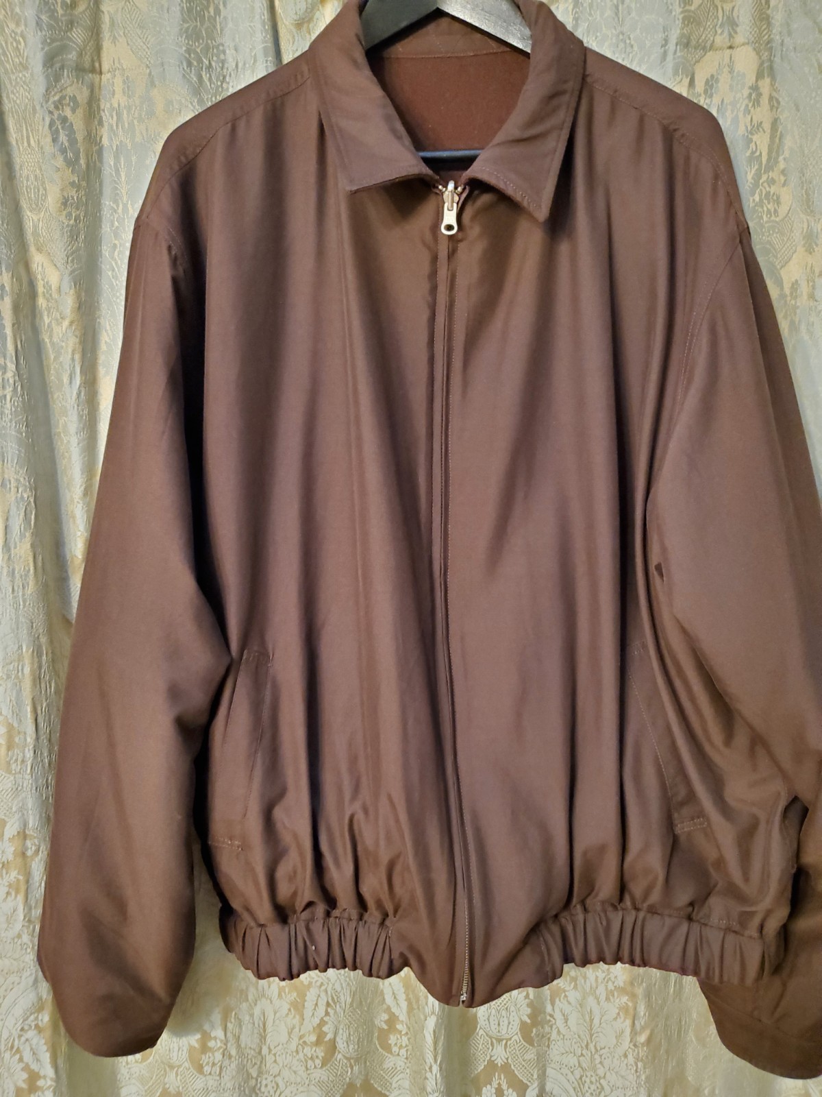 EVERGREEN EXPERT MAKERS MELTON JACKET – REVERSIBLE WOOL BLEND/ SYNTHETIC SIZE XL