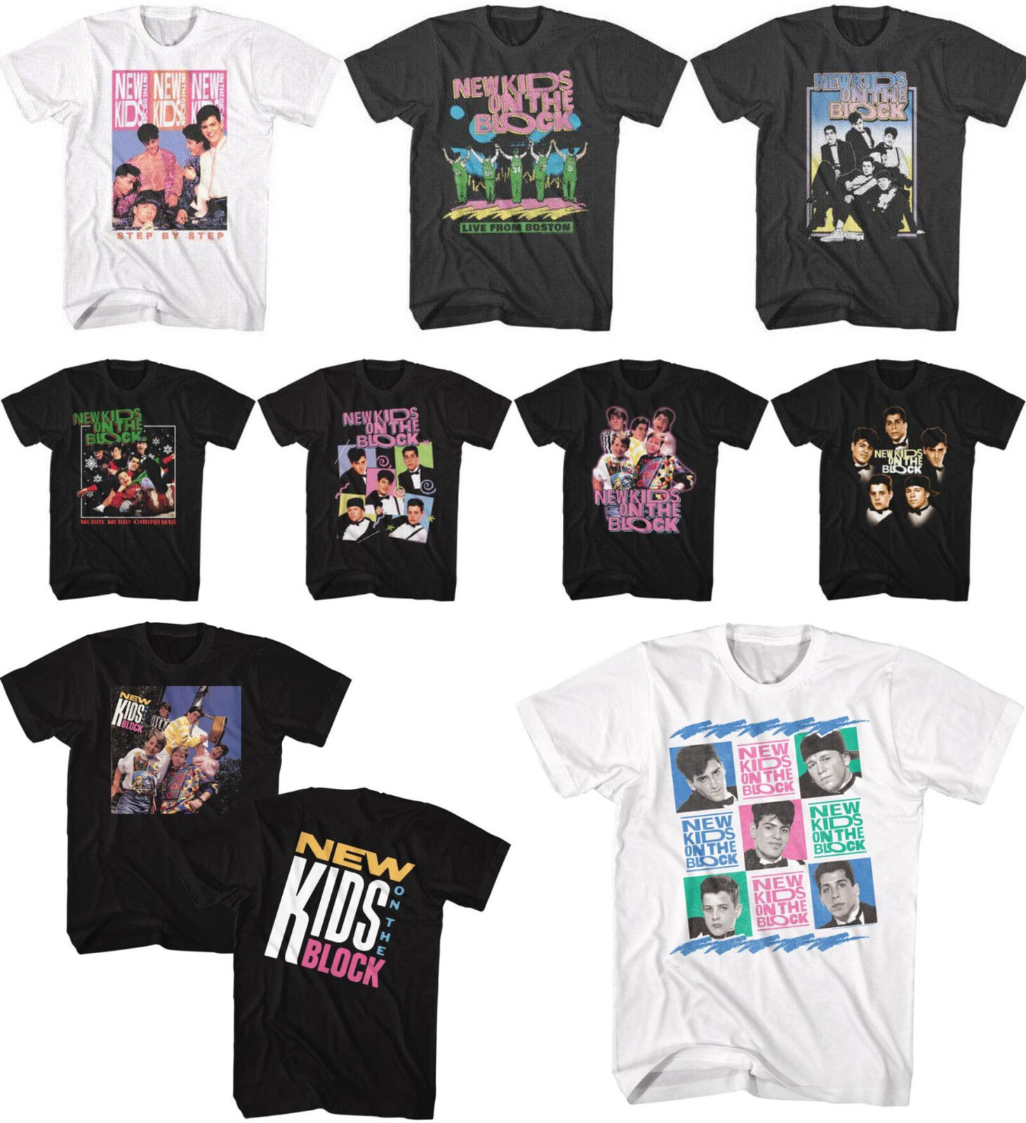 Pre-Sell New Kids on the Block Music Licensed T-Shirt