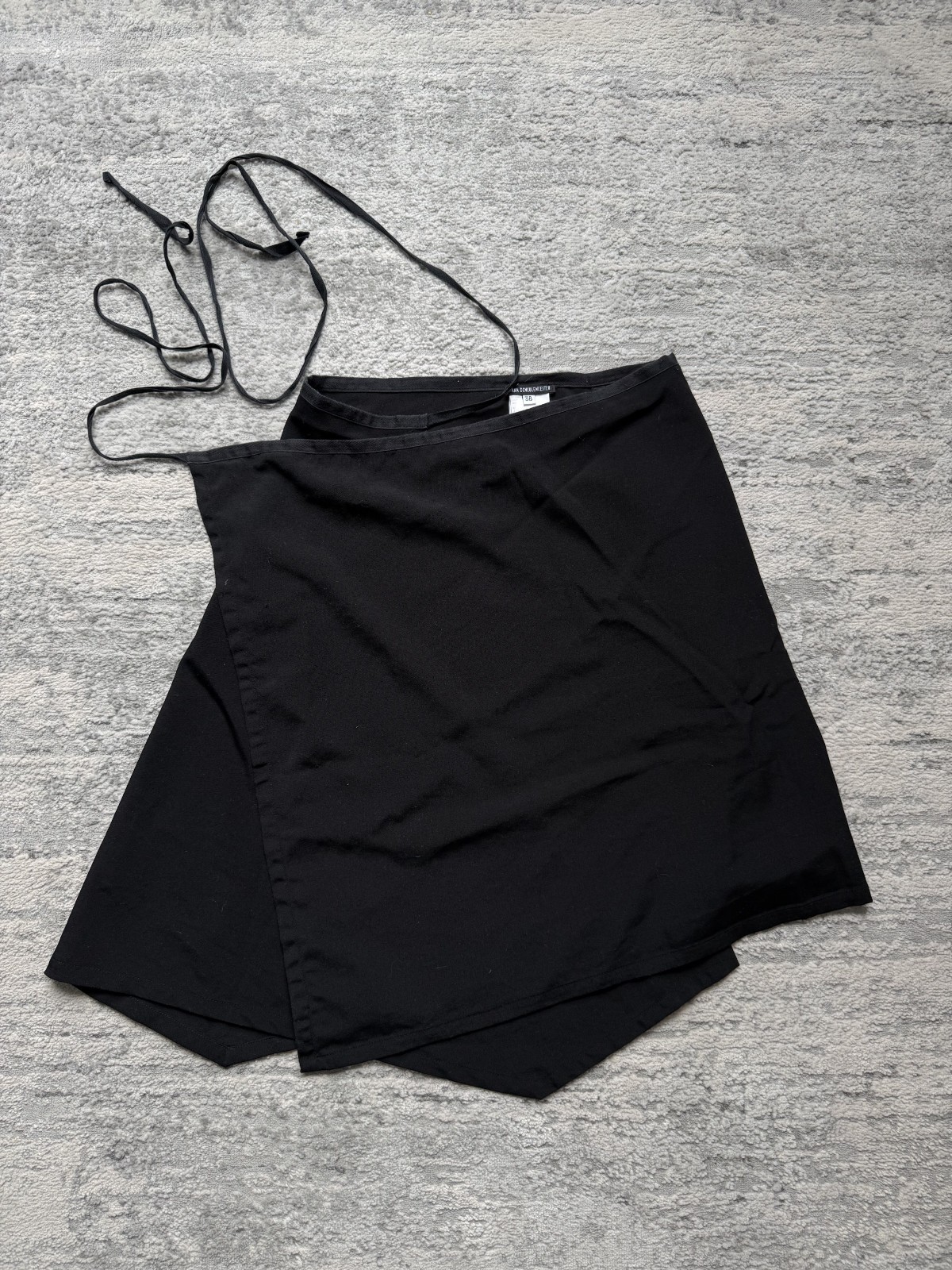 Ann Demeulemeester assymetric y2k skirt