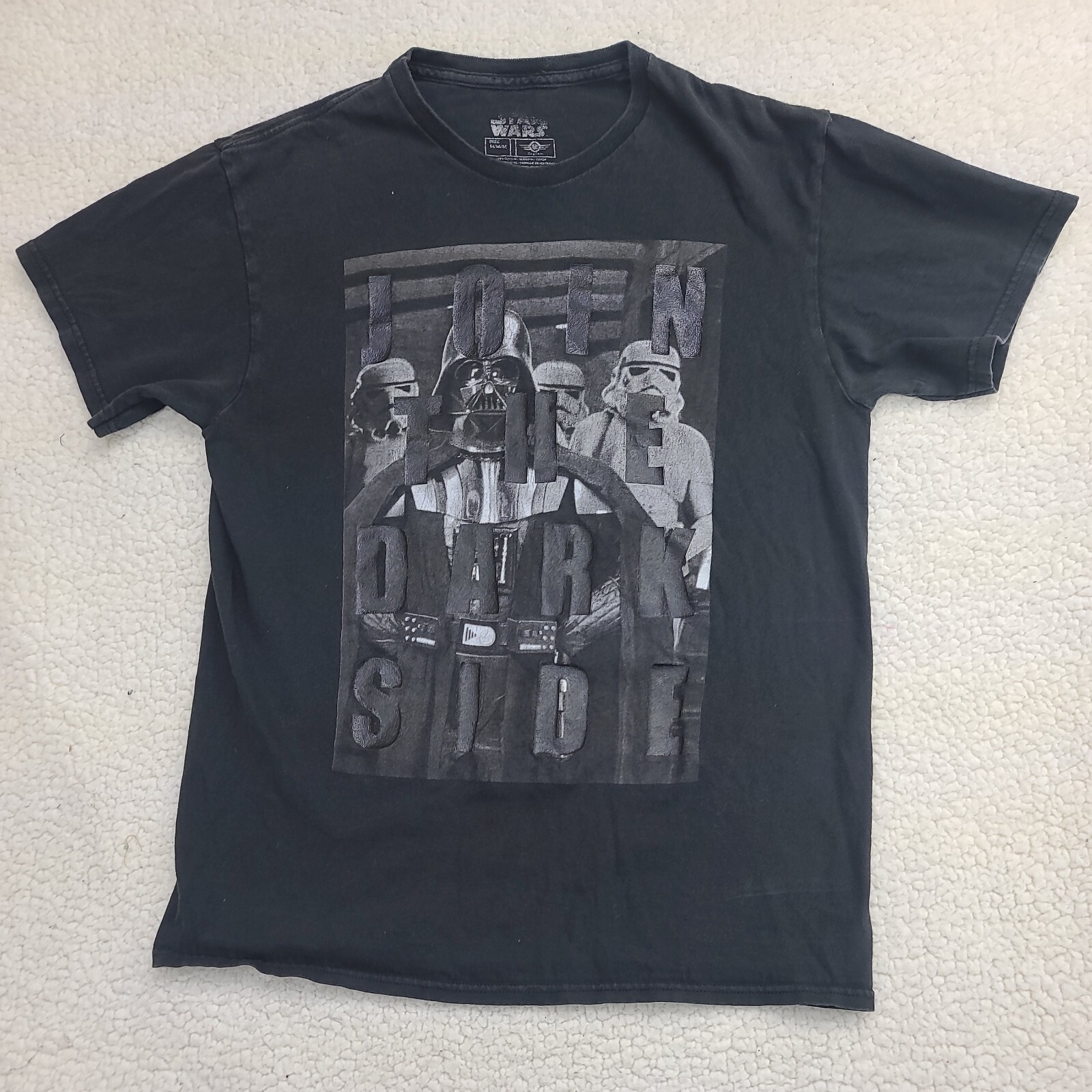 Star Wars T Shirt Mens Medium Black Join The Dark Side Short Sleeve Tee