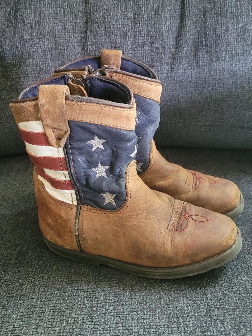 Toddler Stars and Stripes Cowboy Boots