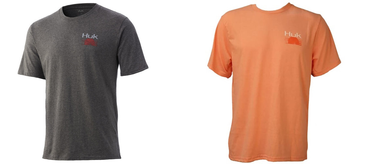 HUK Striped Horizon Tee Shirt H1000331- CHOOSE YOUR COLOR AND SIZE!
