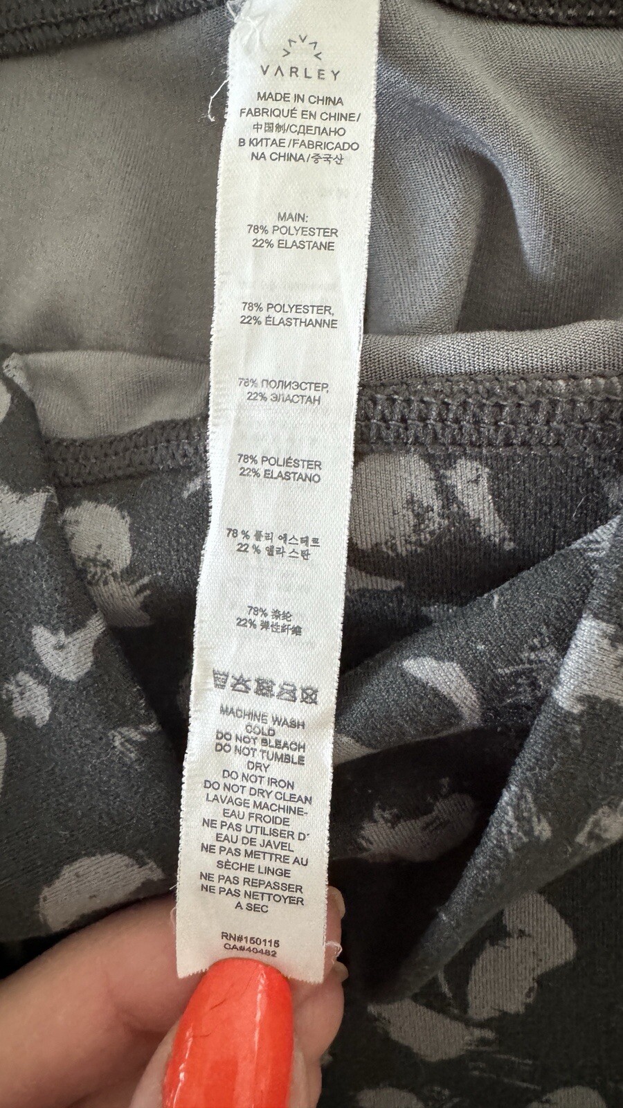 Varley Century Legging Broken Mini Spot Size S