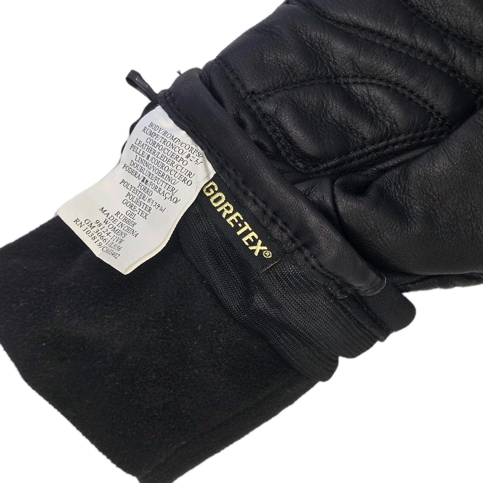 Harley-Davidson FXRG Womens XL Leather Motorcycle Riding Waterproof GTX Gloves