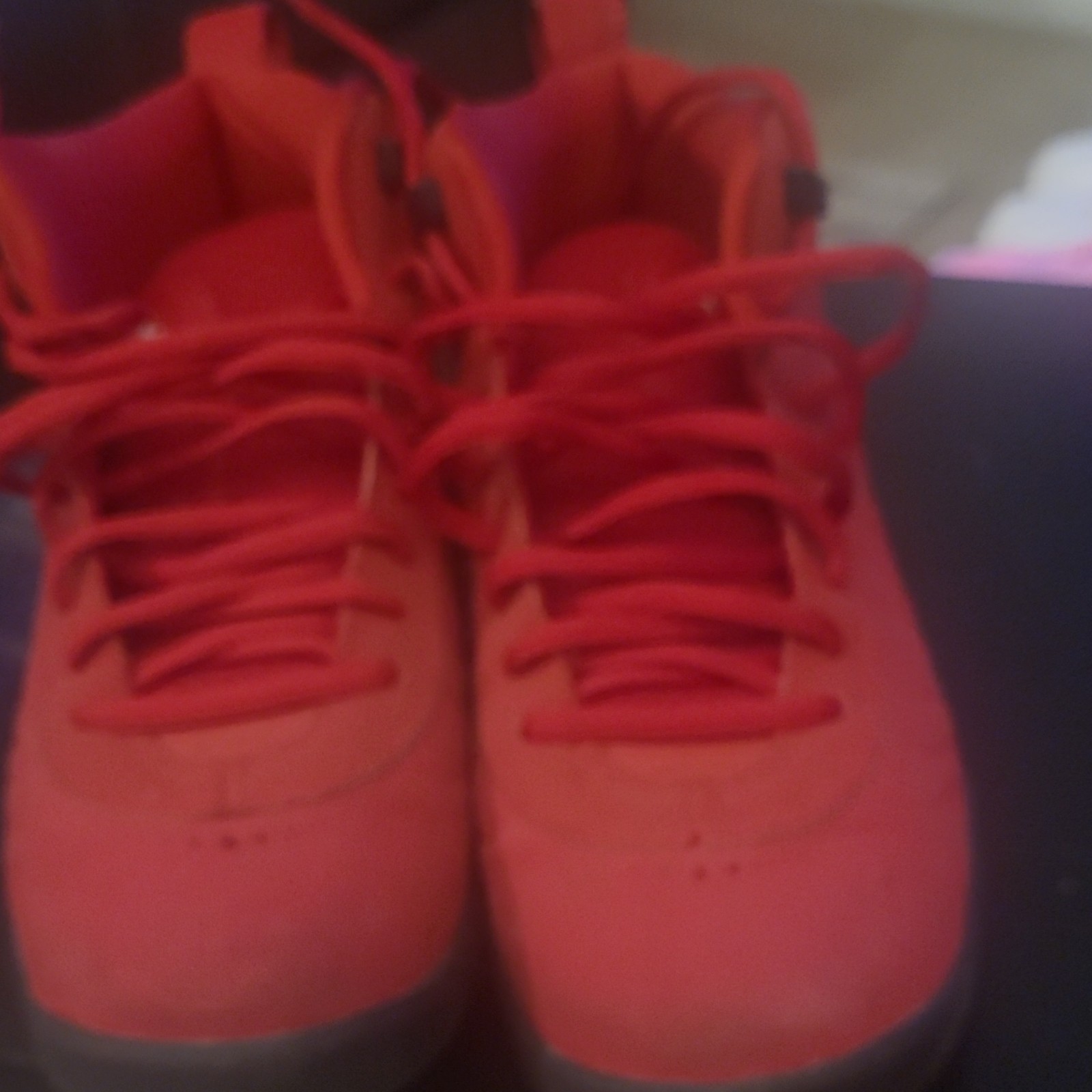Jordan Jumpman Pro Unisex Kids Athletic Sneakers Red Black Mid Top 6.5Y