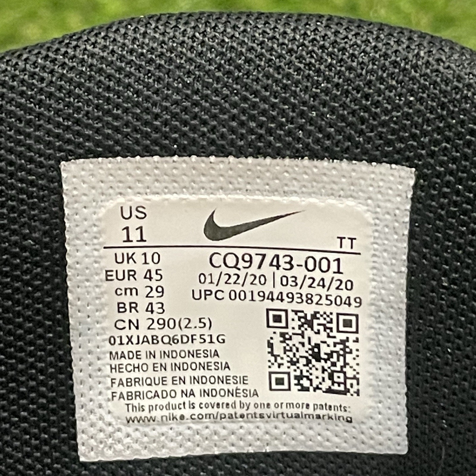 Size 11 – Nike Air Max 95 Se Nike Worldwide Globe
