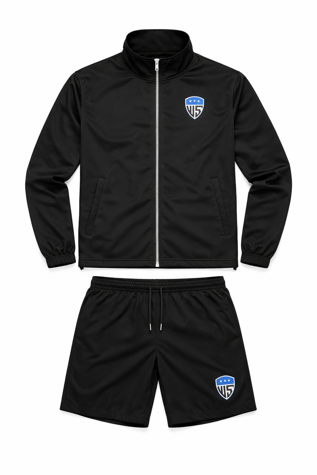 Men’s Lightweight Jogger Track shorts & Jacket – Activewear Tracksuit Set