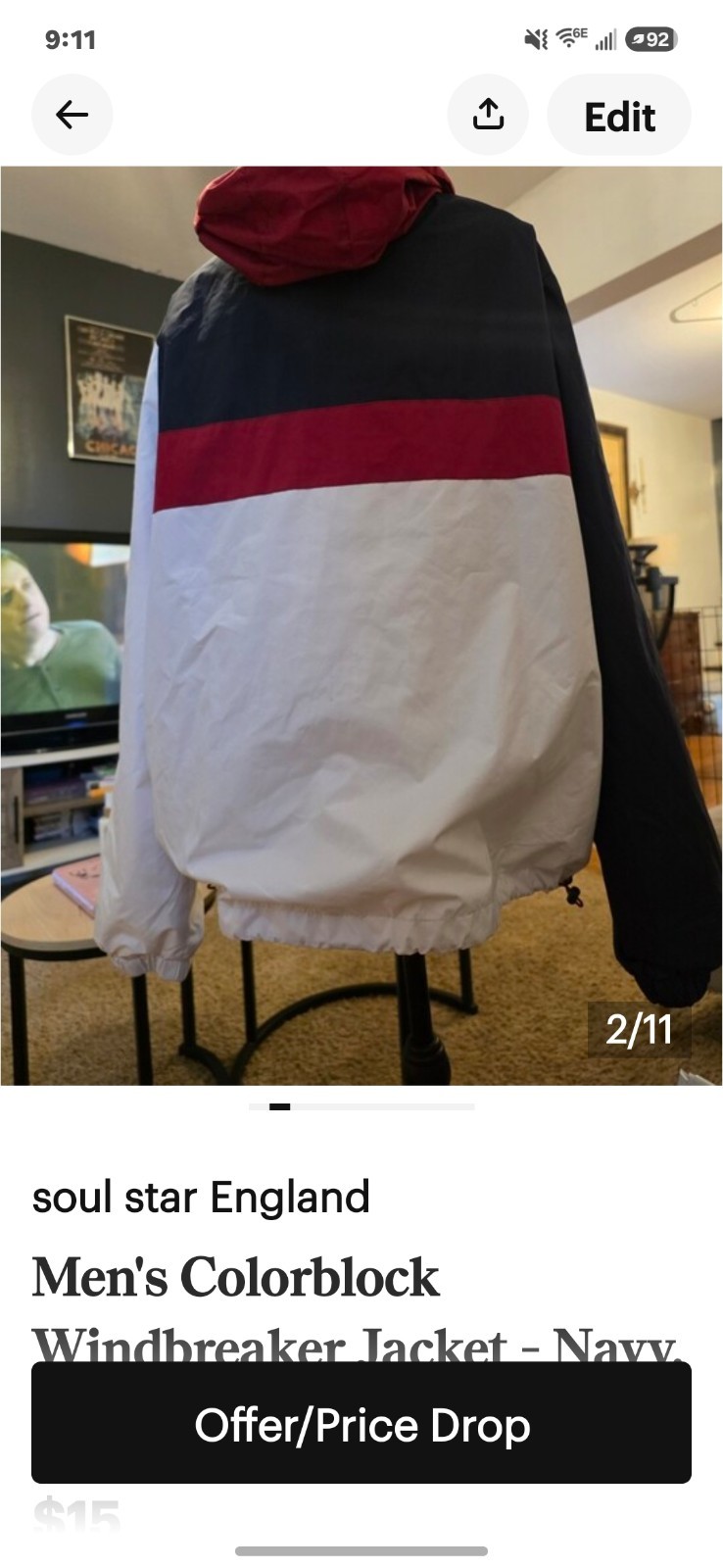 South Star England Wind Breaker