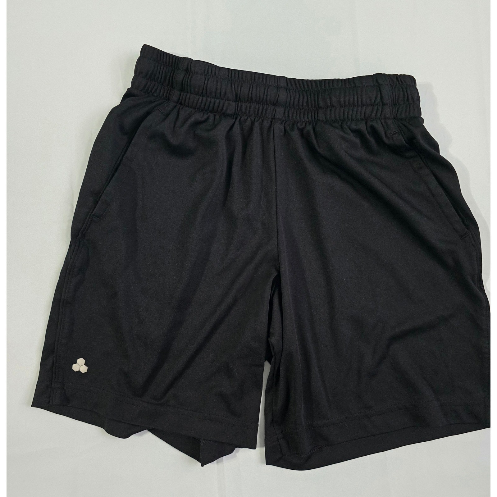 Tek Gear Boys Dry Tek Athletic Shorts Bundle Blue Black Size M 10/12 2 Pack