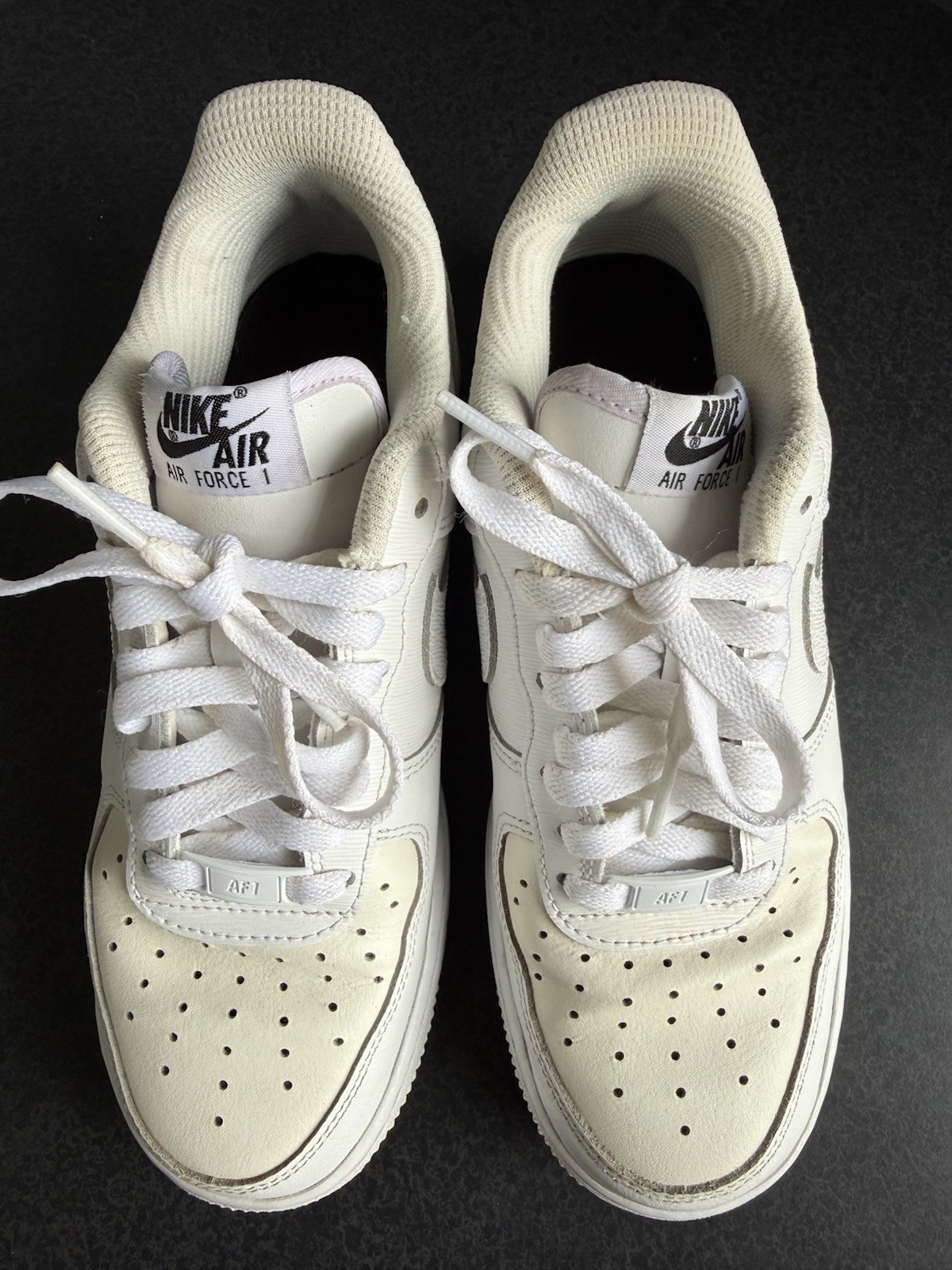Nike Air Force 1 VPC Women’s Sz 7 White Low Top Shoes Sneakers AF1 Lifestyle