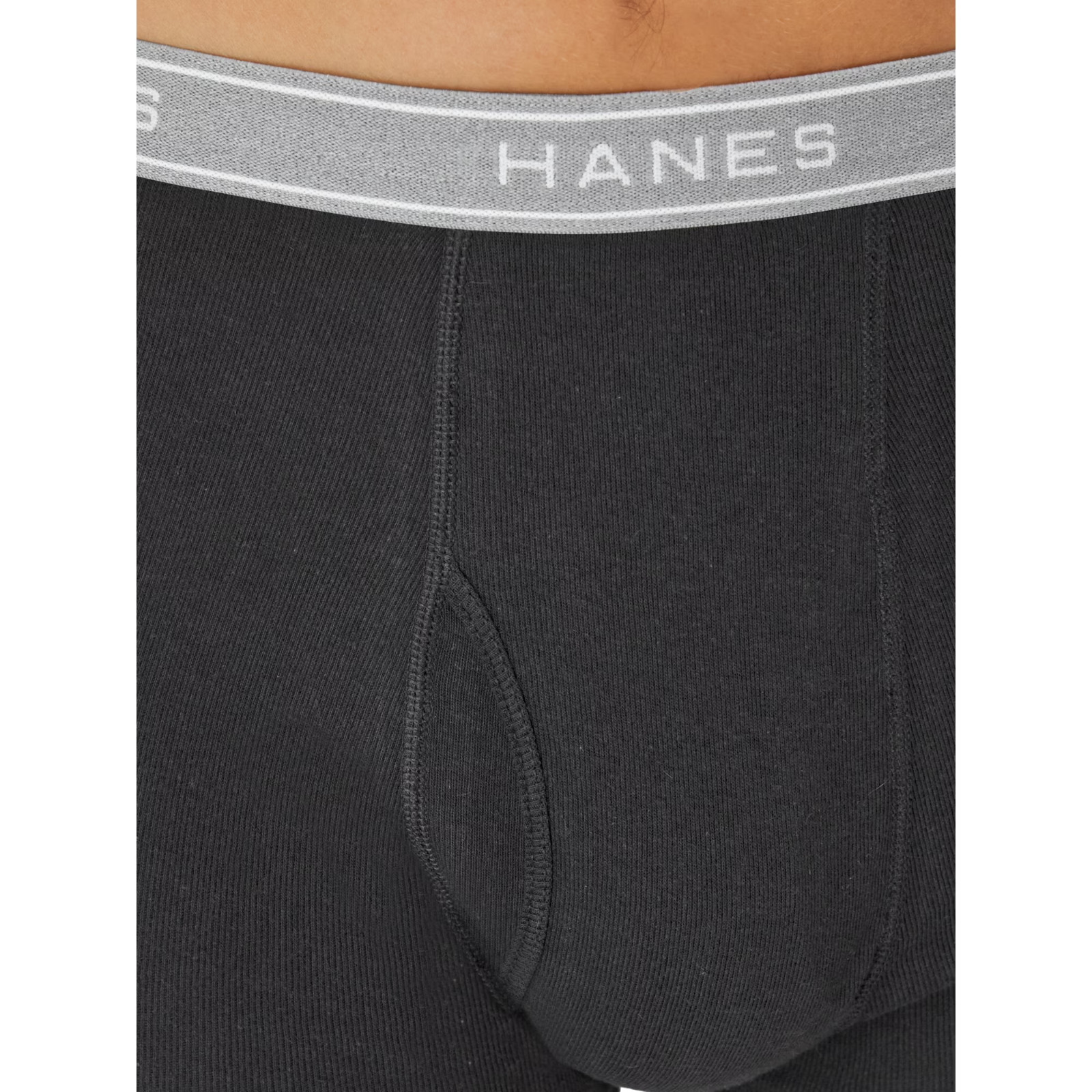10 Pack Hanes Men’s Value Pack Assorted Boxer Briefs Breathable, Black;Grey, New