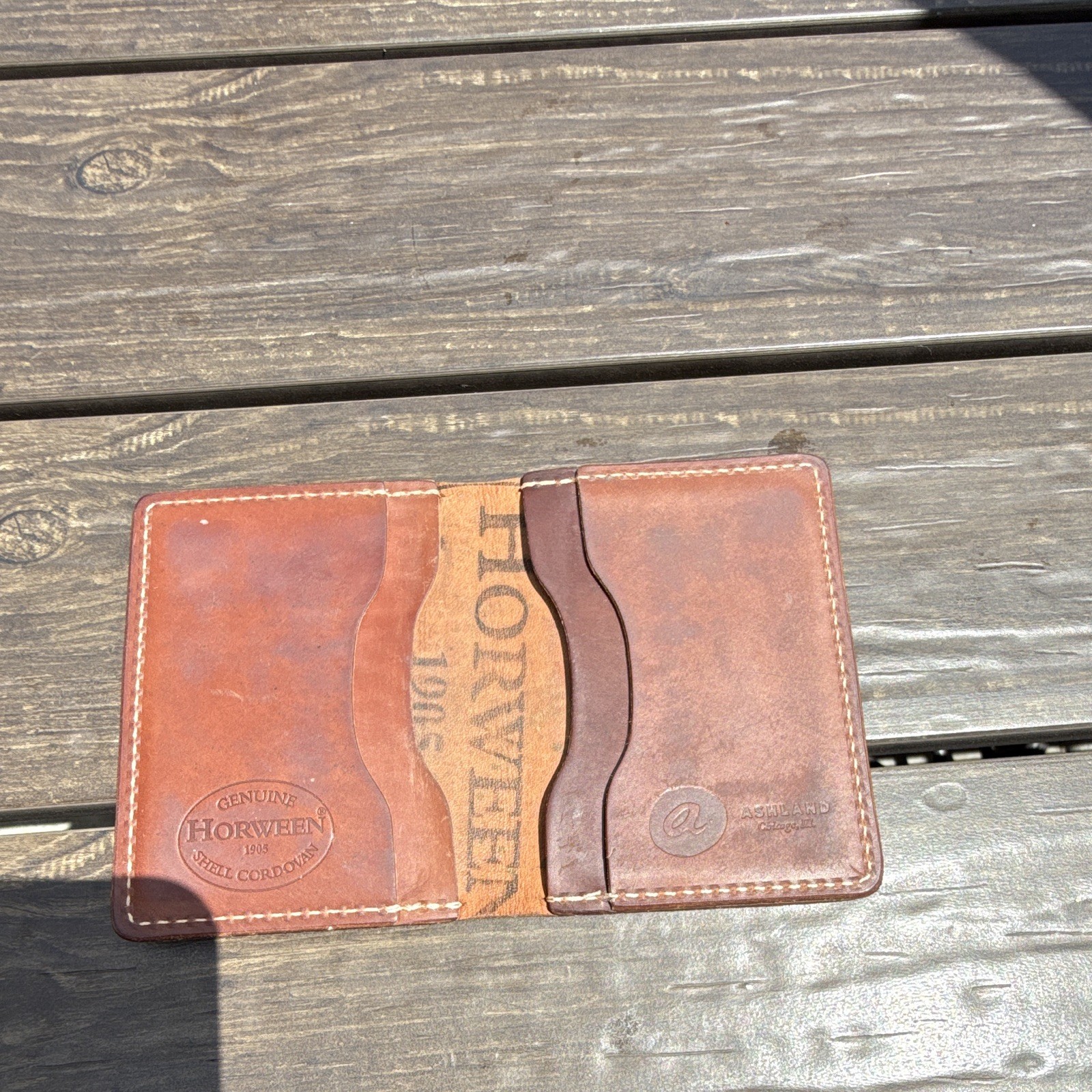 Ashland Leather Bugs Moran Horween Natural Shell Cordovan