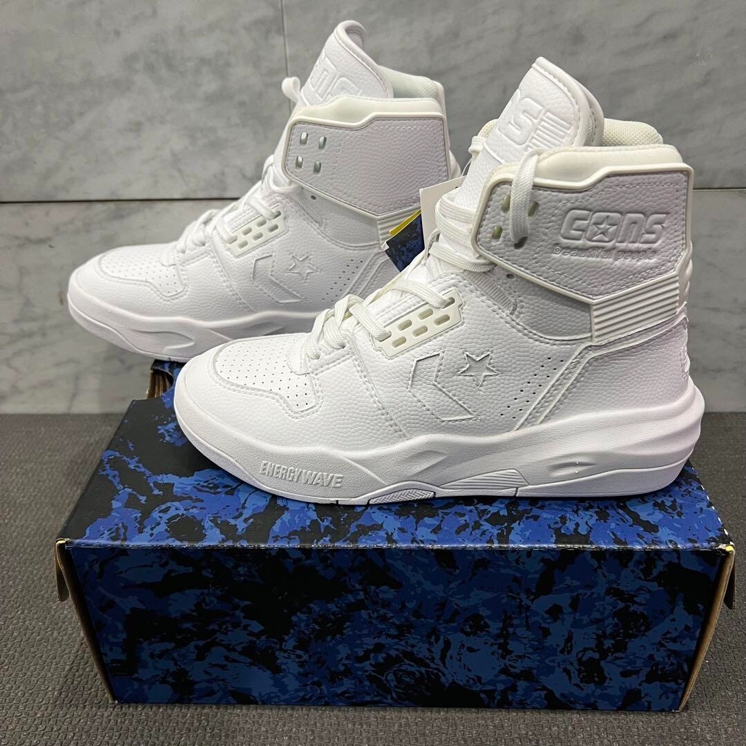 Converse ERX-400 EW HI x beautiful people basketball shoes White US8-11 w/Box