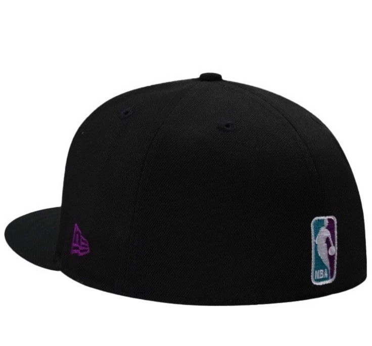 Houston Rockets🔥NewEra 59Fifty Sz. 7 3/8 Blk Purple Prime Edition Limited*Rare*
